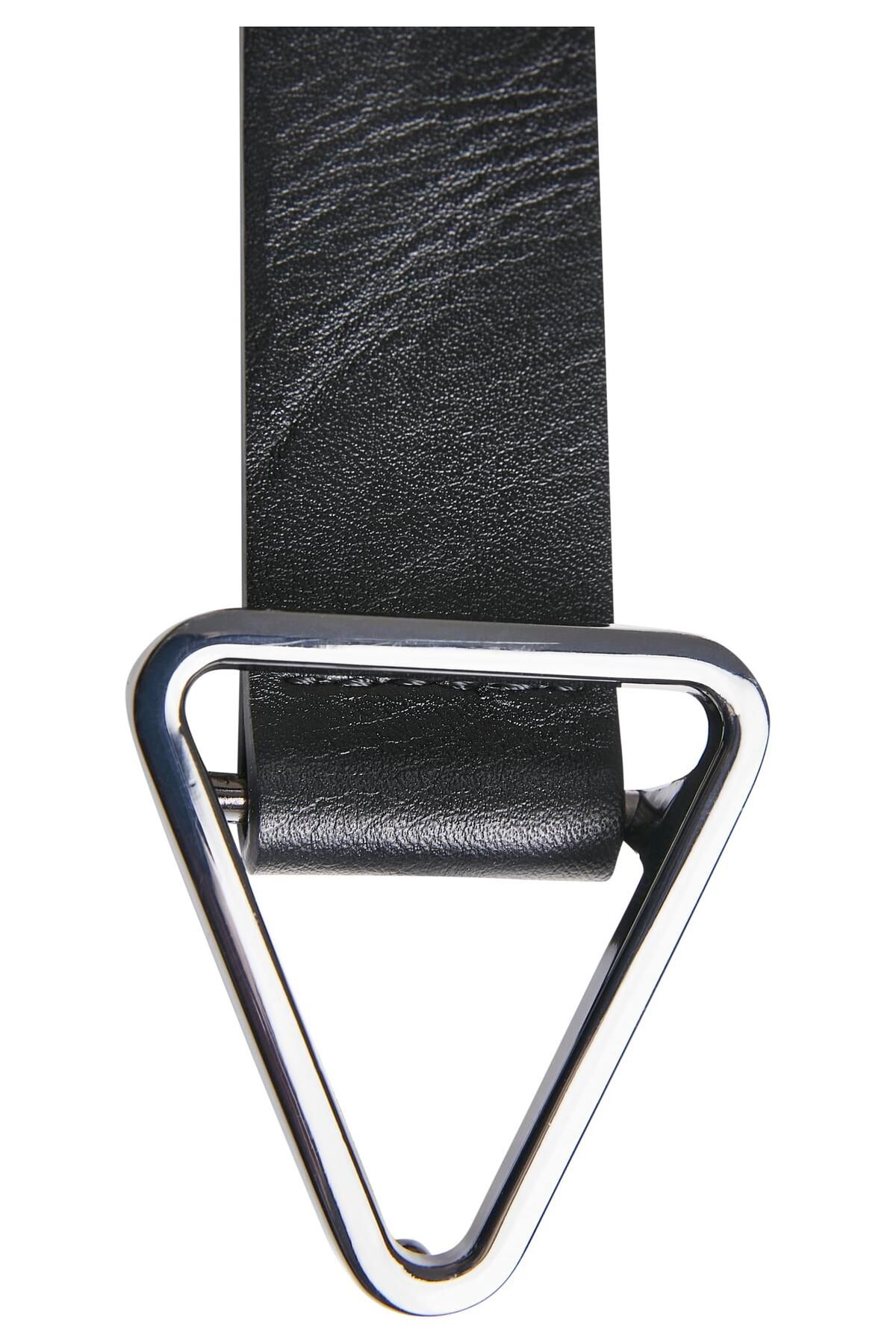 Urban Classics-Accessoires Gürtel aus Kunstleder mit dreieckiger Schnalle 2