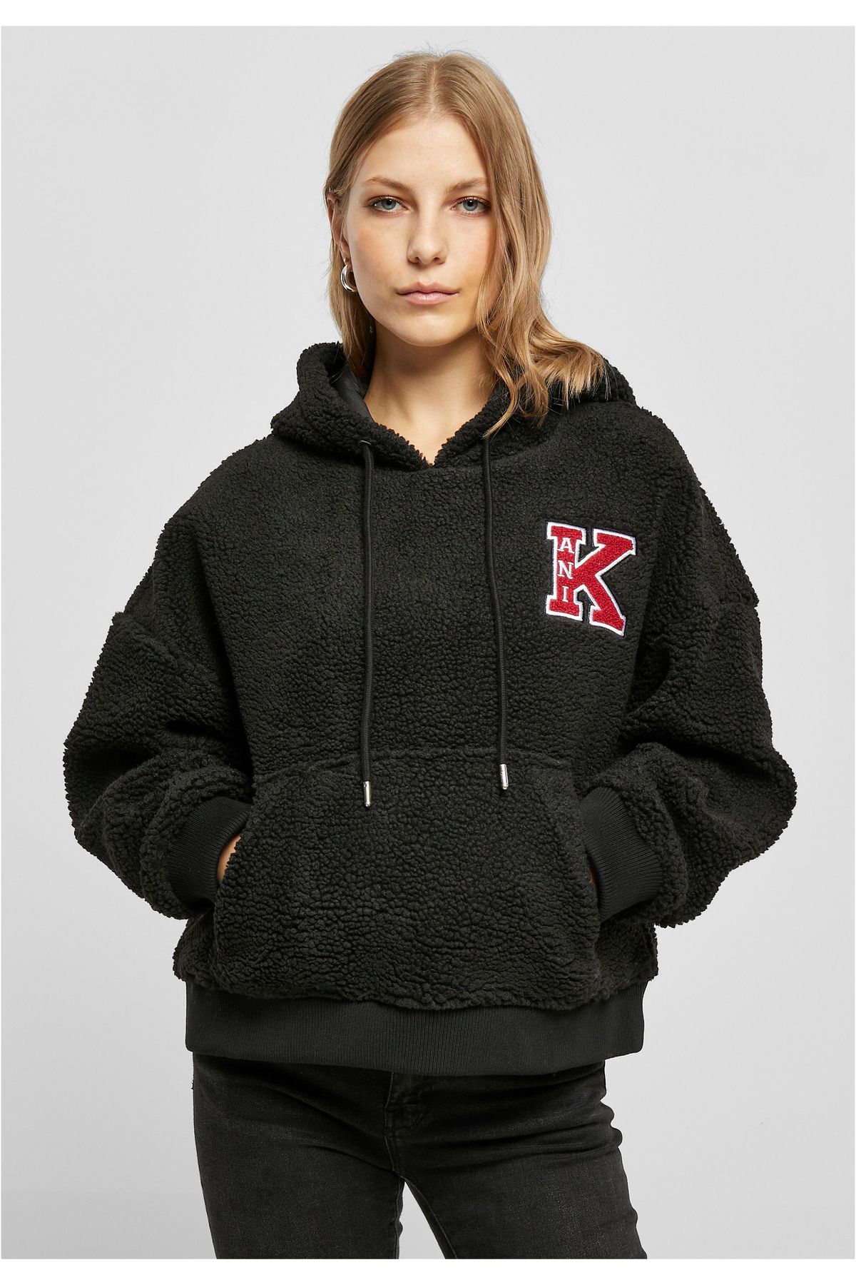 KARL KANI Sweatshirt Schwarz Regular Fit Trendyol