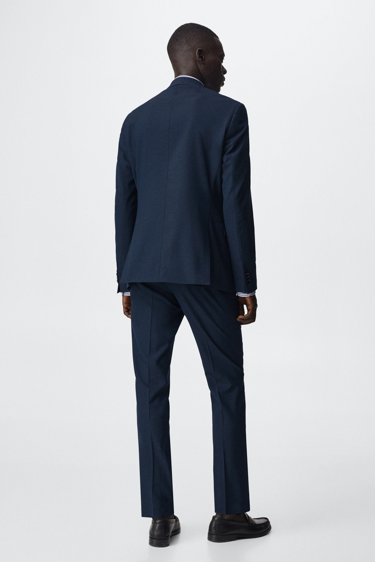 MANGO Man-27039053 Μπουφάν και Blazers Dark Navy 11