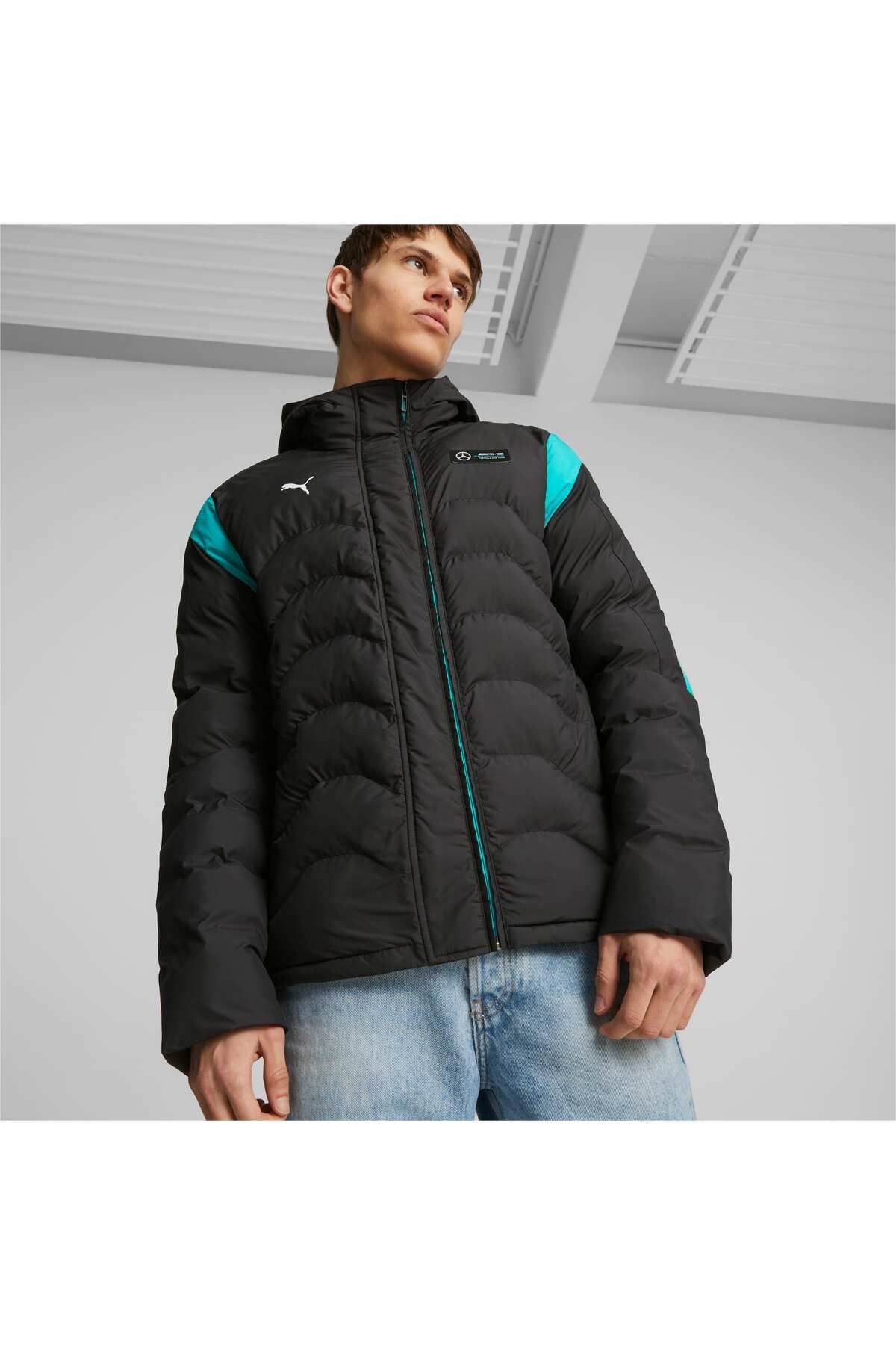 Puma Mercedes AMG Petronas MT7 Erkek Siyah Mont 621146 01 Fiyat
