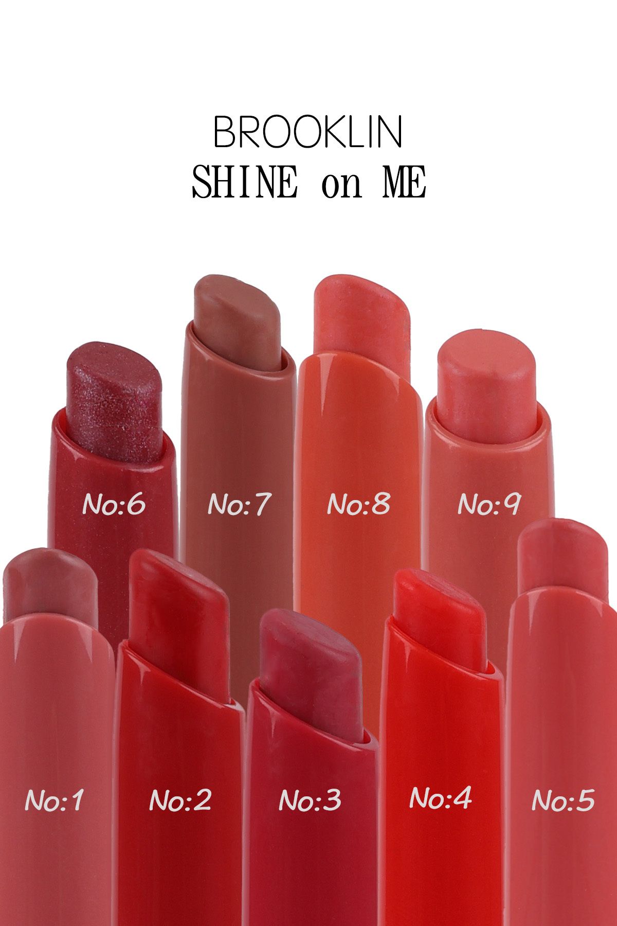 BROOKLIN-Lipstick - LIPSTICK SHINE on ME No 06 deep ruby 3