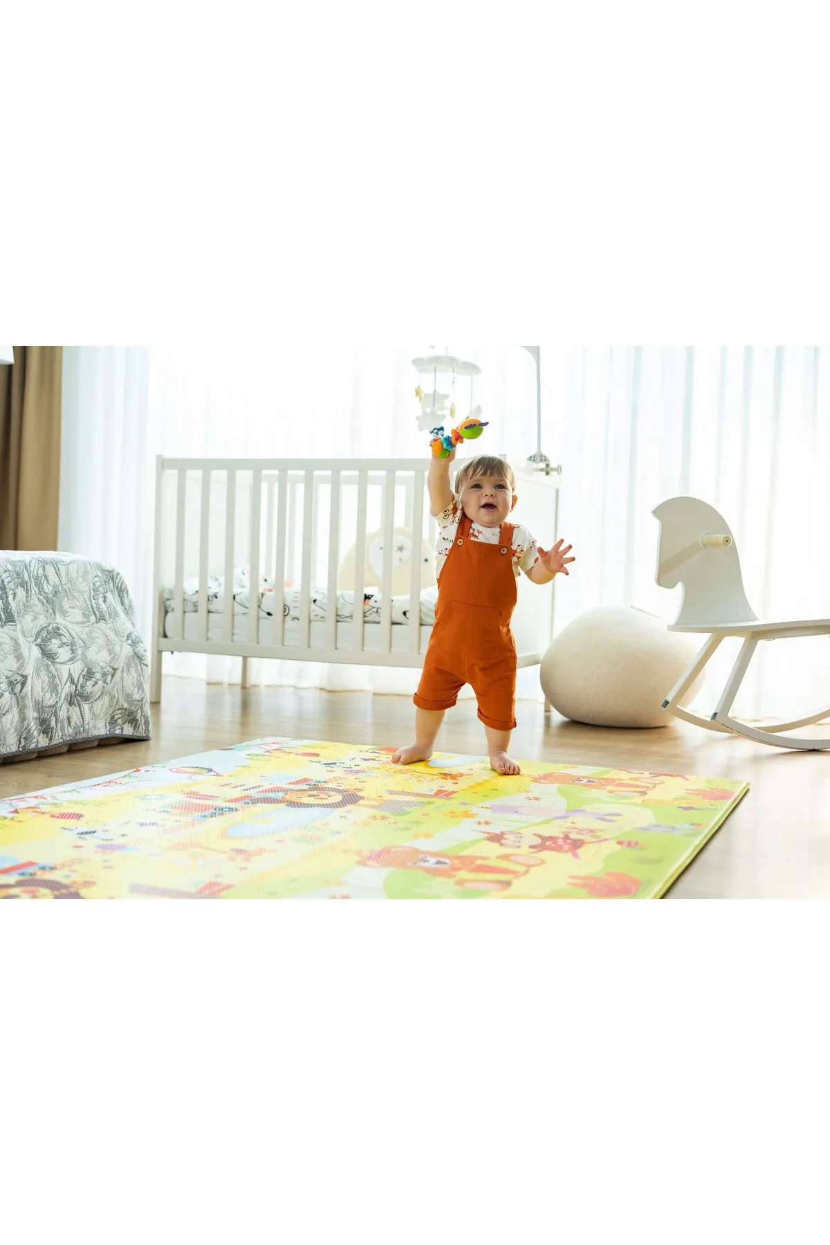 OGGİA Happy Birthday Premium Oyun Matı / Halısı 140cm*195cm*12mm Mat002 fotoğrafı 4 (önizleme)