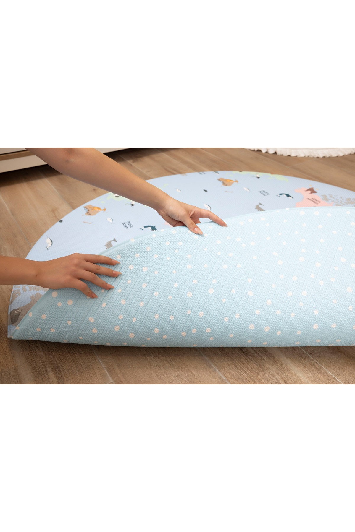 OGGİA World Map Premium Oyun Matı / Halısı 135cm*12mm Mat029 fotoğrafı 7 (önizleme)