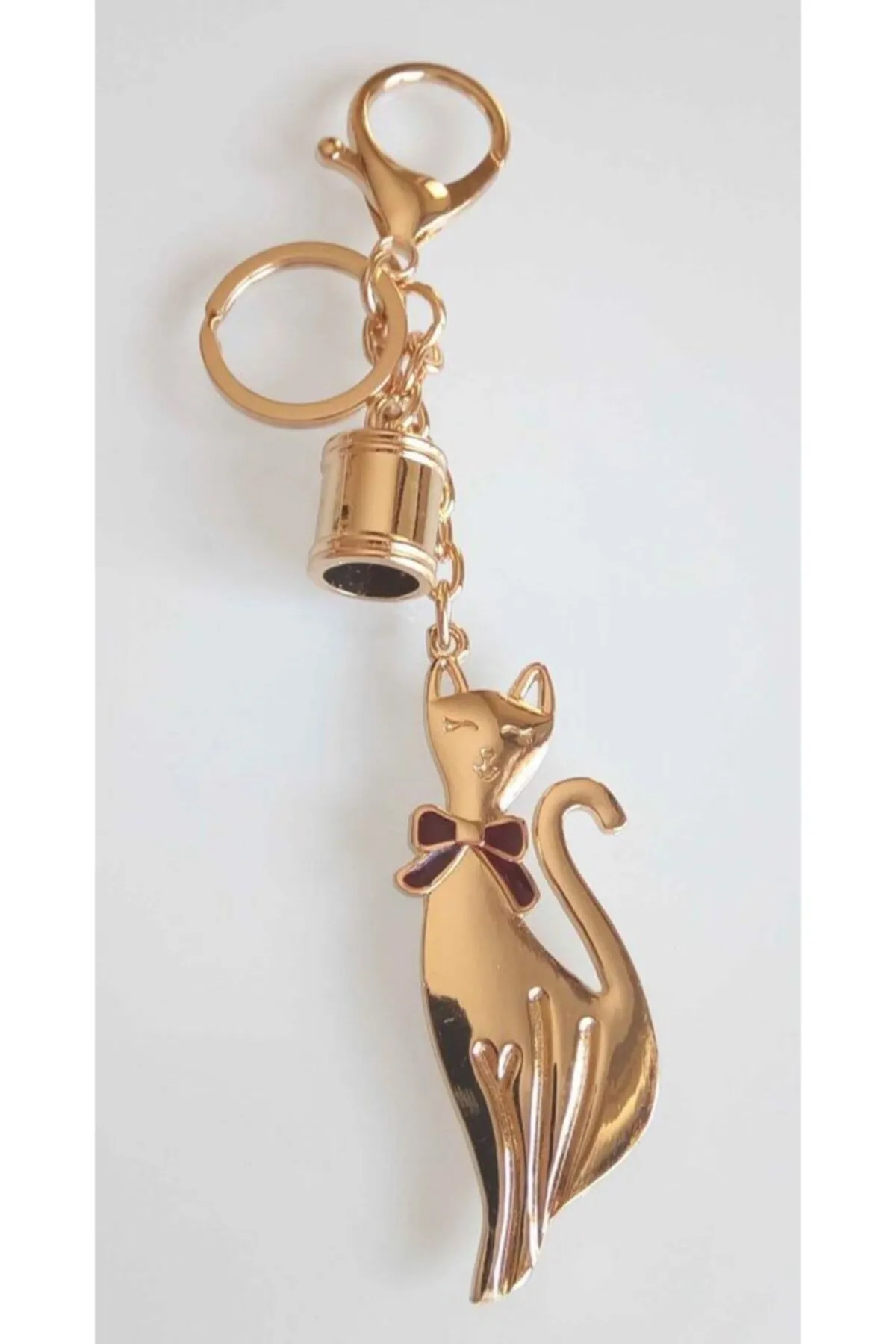 Gold Cat Ornament
