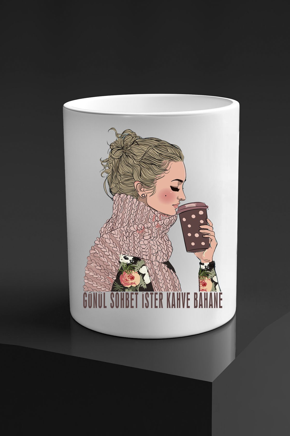 Handleless glass on sale coffee mugs
