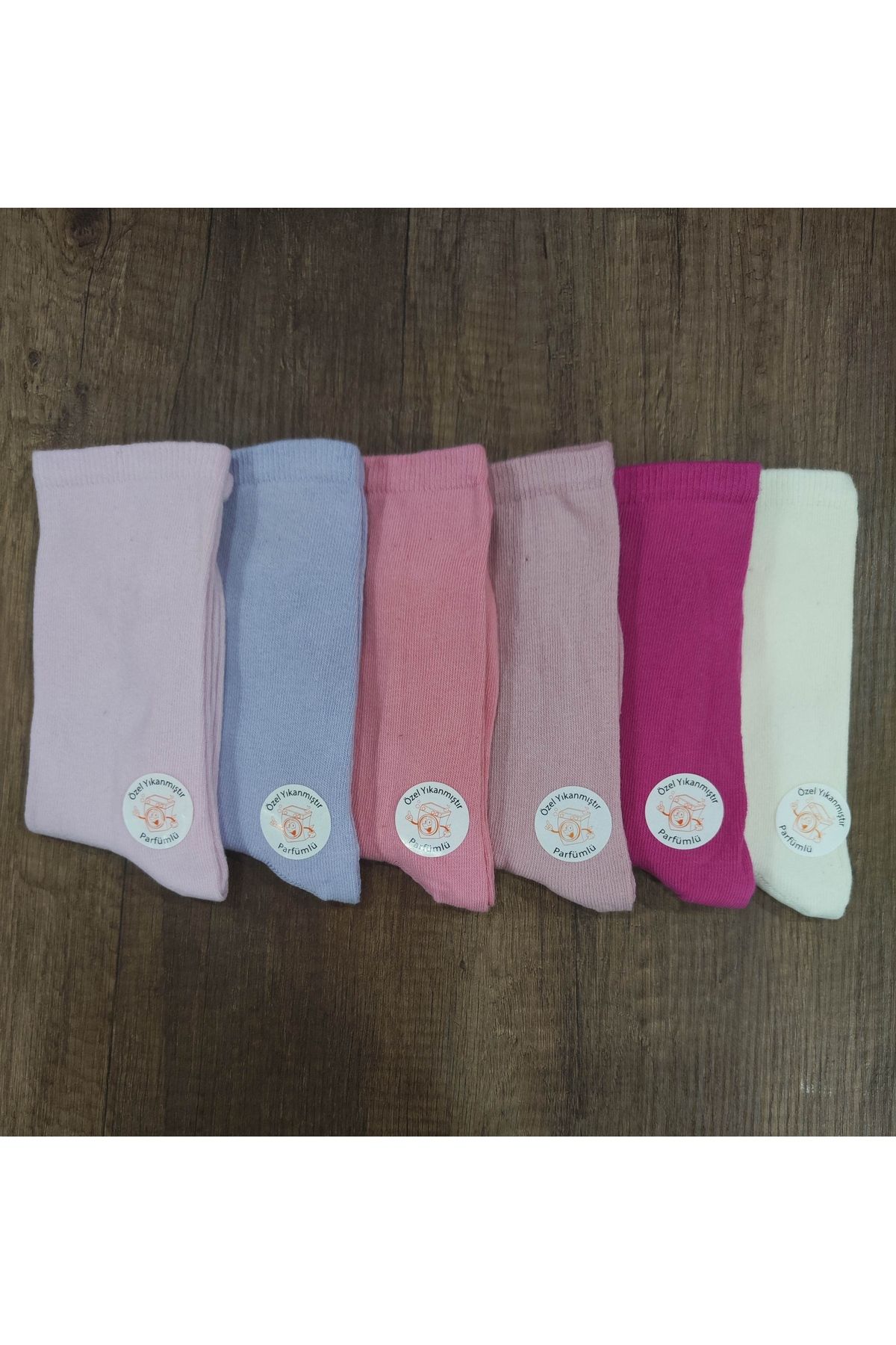 Leement socks-جوارب قطنية منقوشة 6 أزواج قطن ممشط معطر قابل للغسل 1