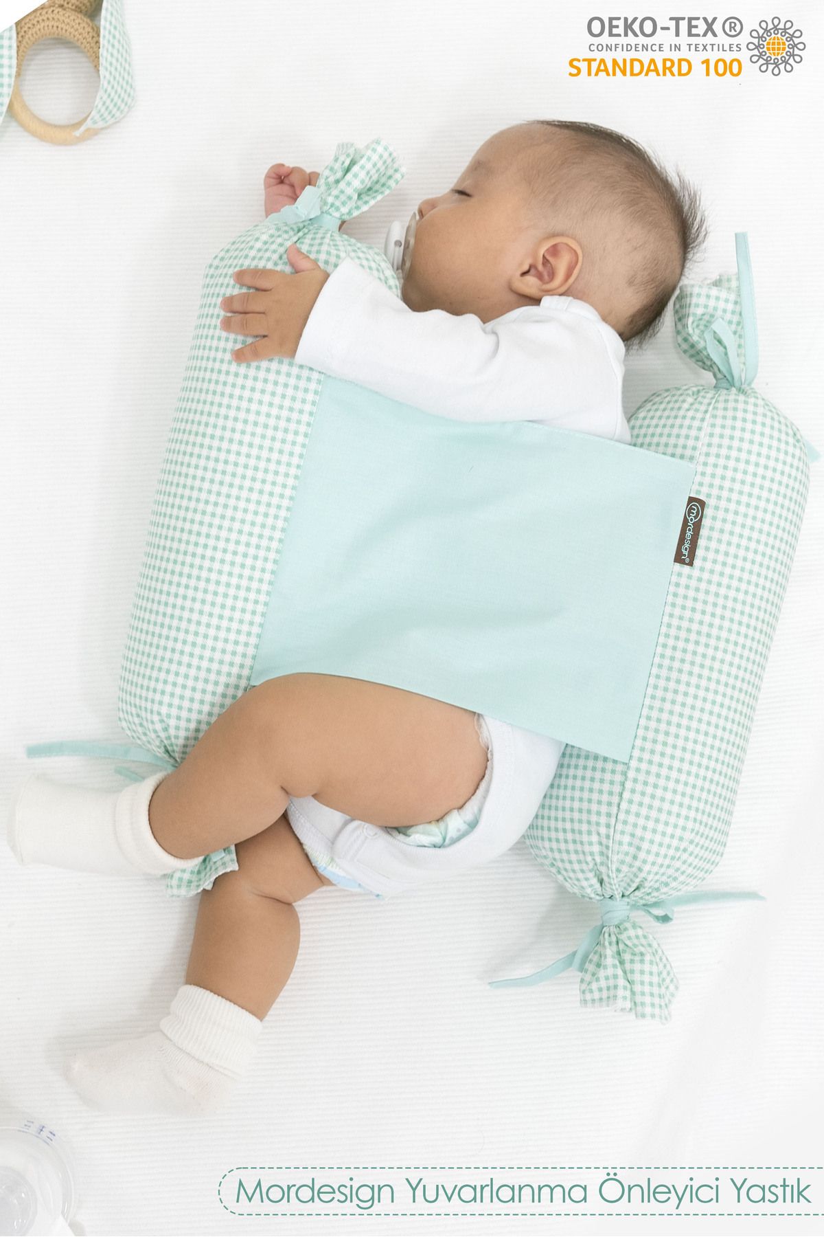 mordesign Baby Anti-Roll Pillow, боковая подушка для сна для новорожденных, серия Puffs ZG987