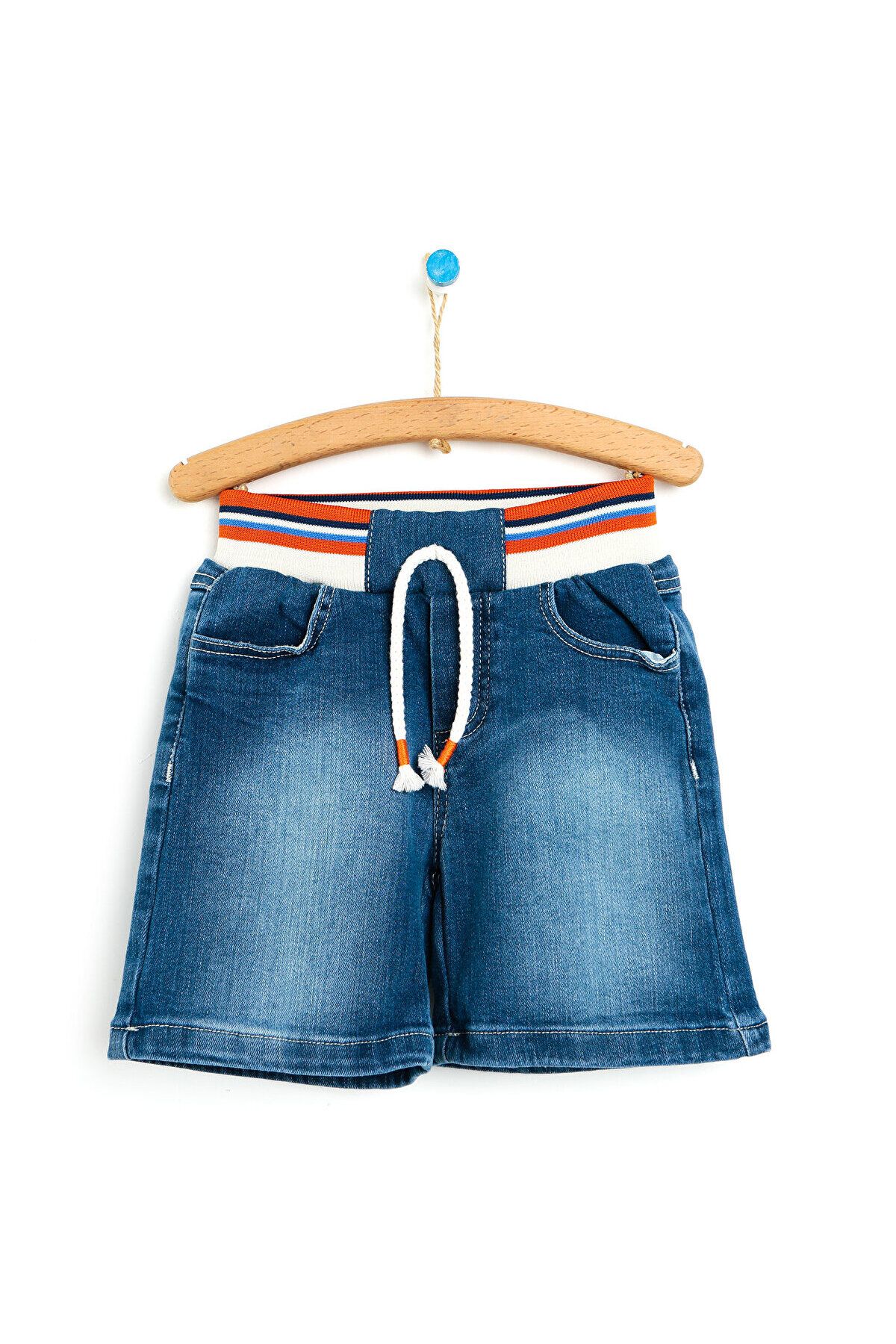 HelloBaby Basic Baby Boy شورت جین الاستیک نوزاد پسر ebebek Hello Baby