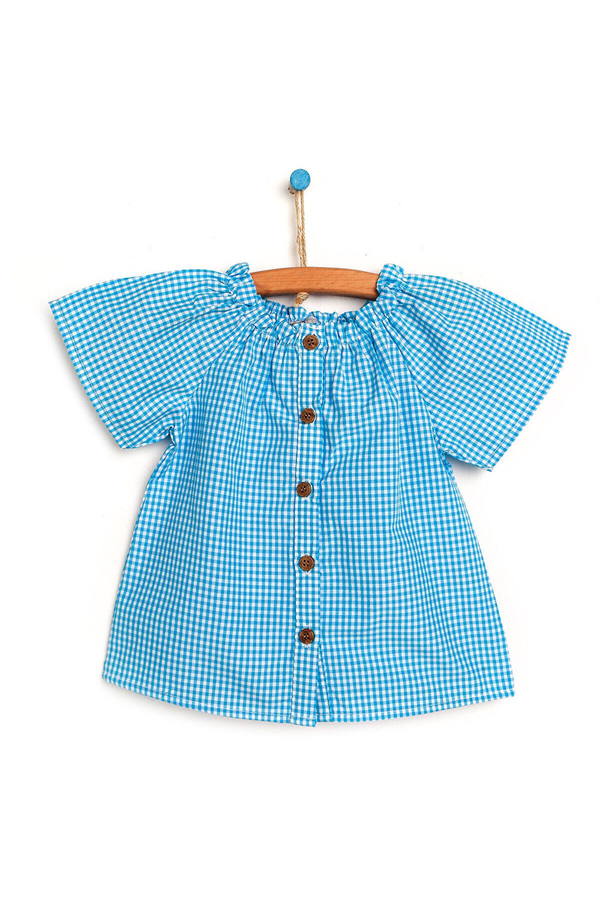 HelloBaby Basic Baby Girl Gingham Shirt Baby Girl ebebek Hello Baby