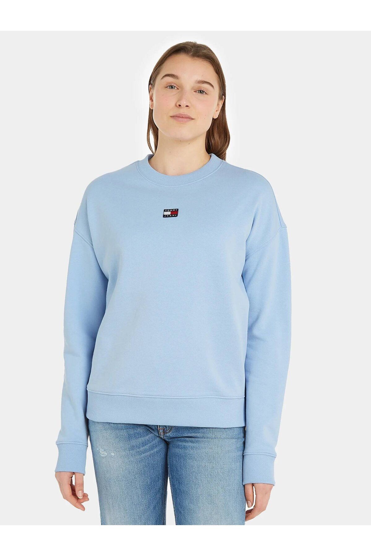 Black tommy jeans sweatshirt on sale
