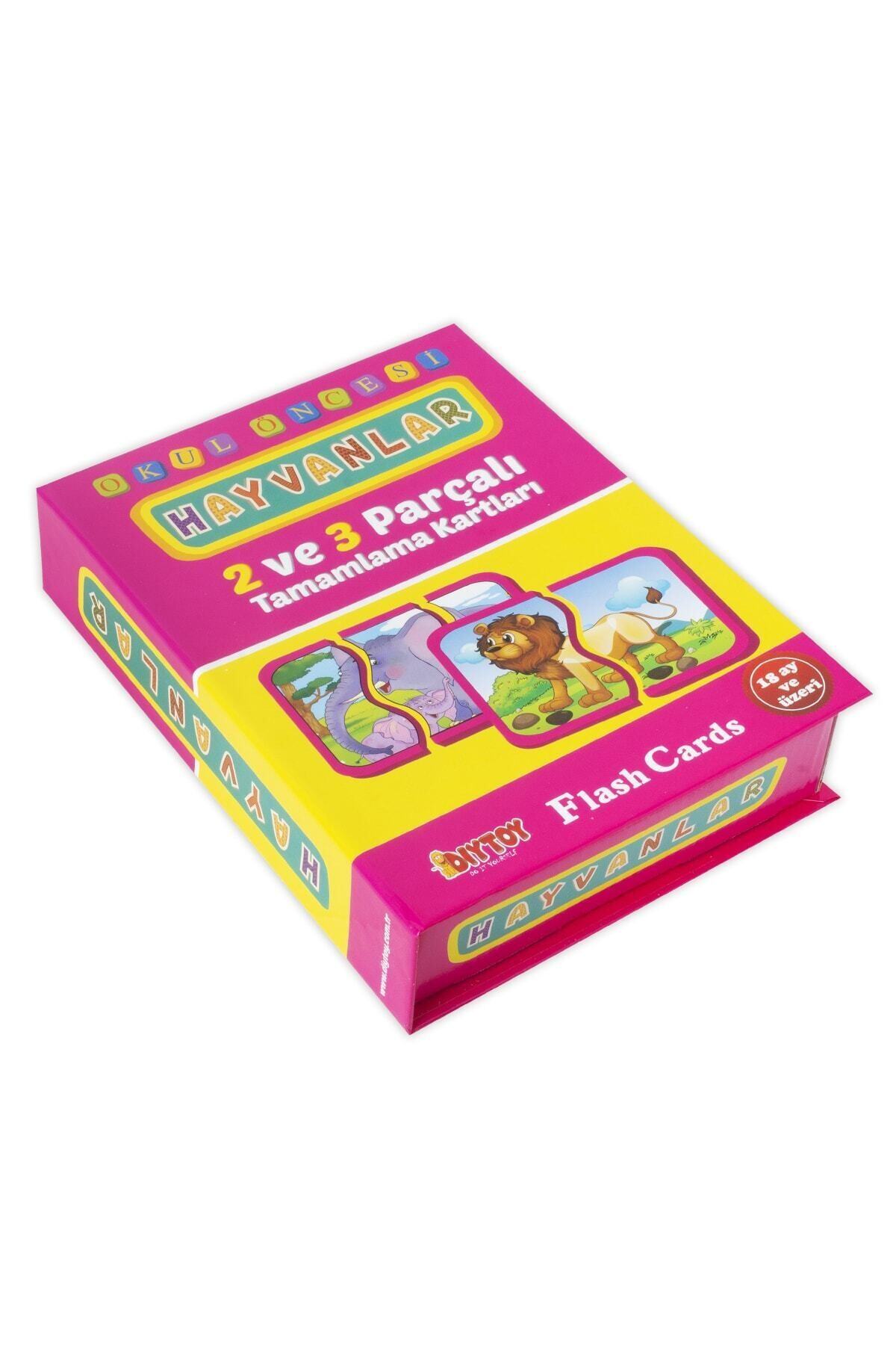 ANIMALS کارت‌های تکمیل محصول بازی و کارت‌های تکمیل ۳ و ۲ تکه