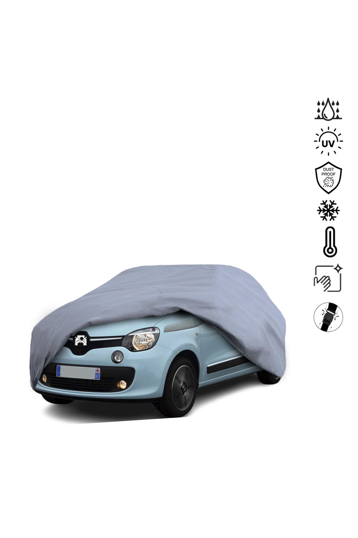 Teksin Renault Twingo 3 (2014-) Car Brand Miflon Waterproof Car Brand UV  Protector - Trendyol