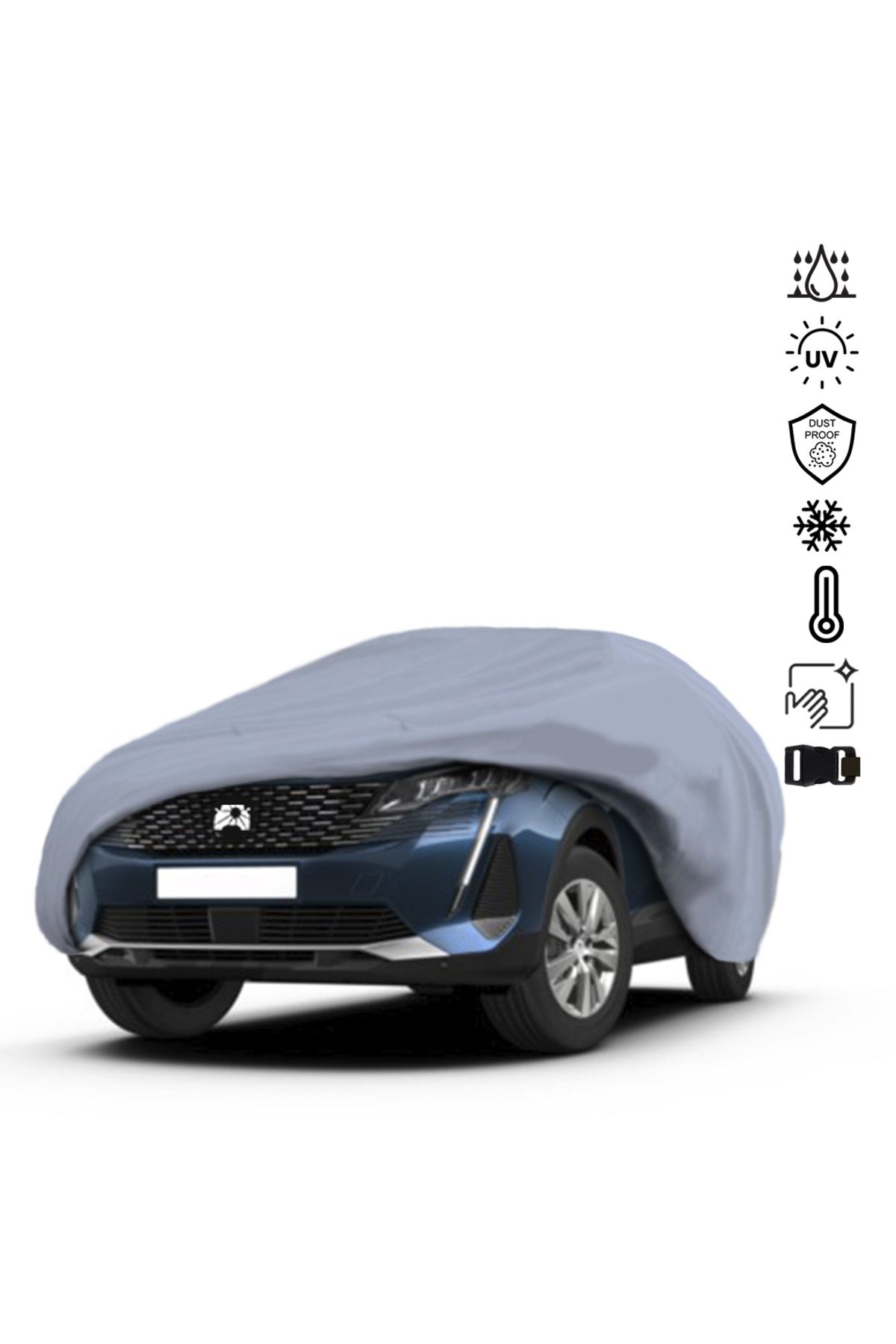 Teksin Peugeot 3008 (2020-) Car Brand Miflon Waterproof Car Brand UV  Protector - Trendyol