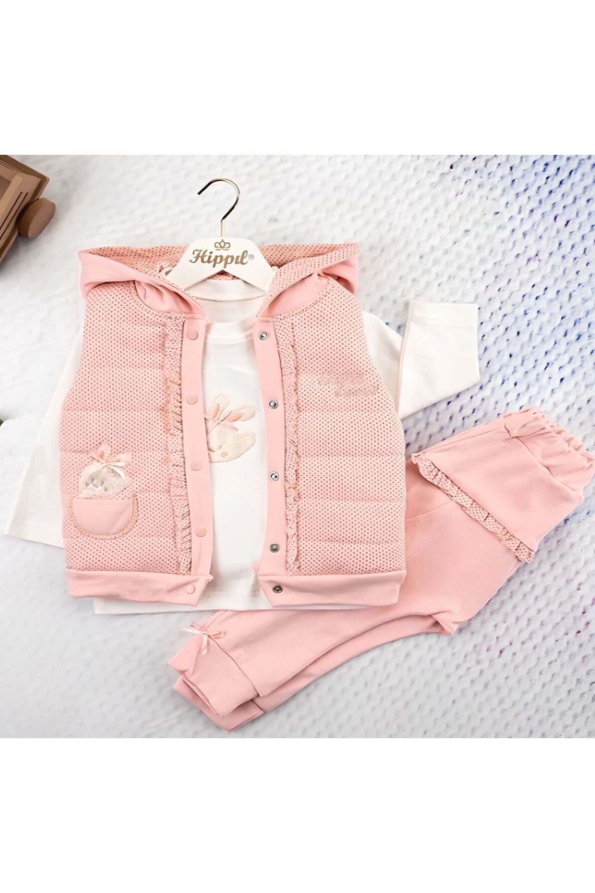 Baby girl hot sale vest set