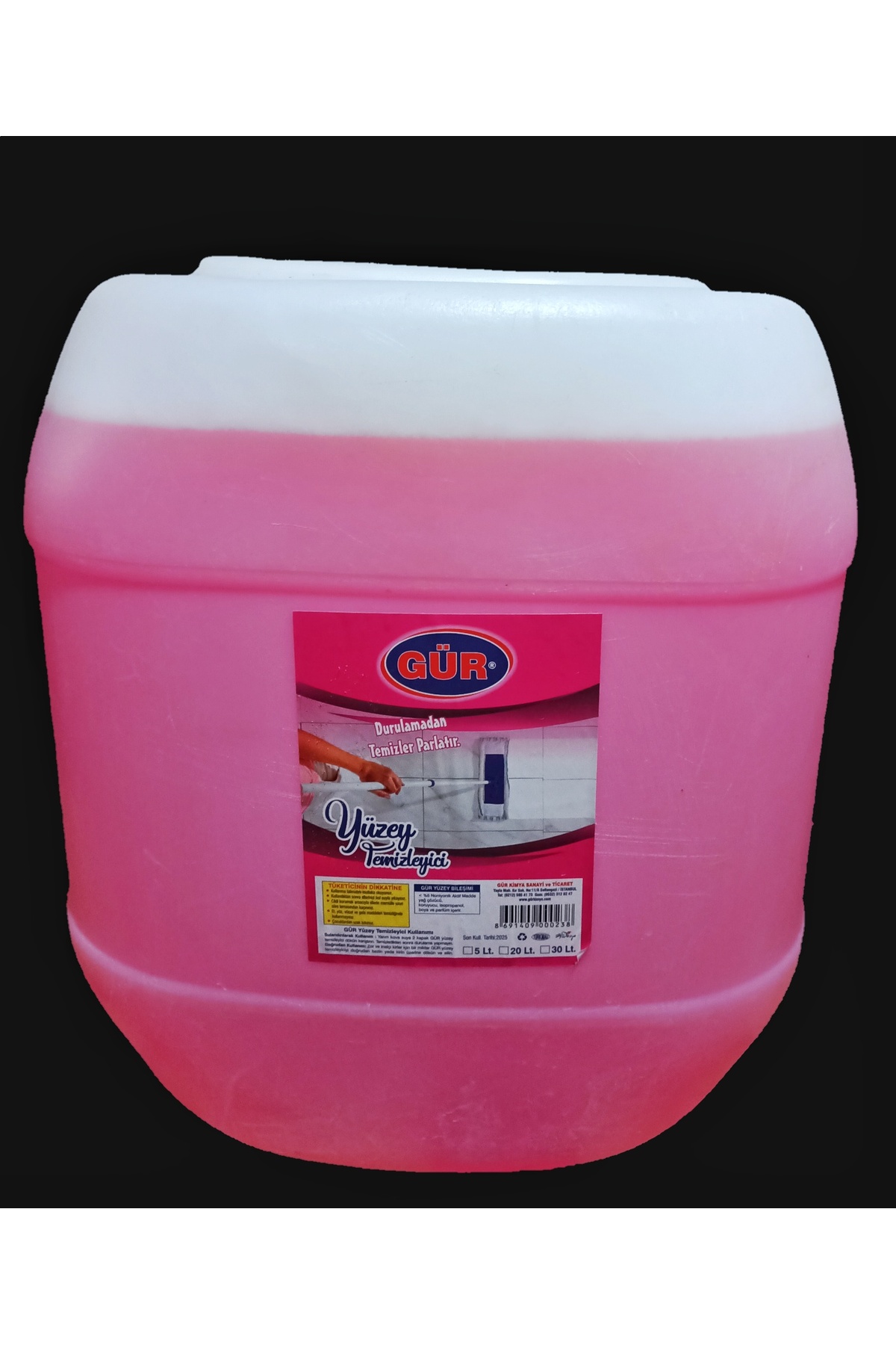 Gür EKSTRA FESH YÜZEY TEMİZLEYİCİ 30 kg