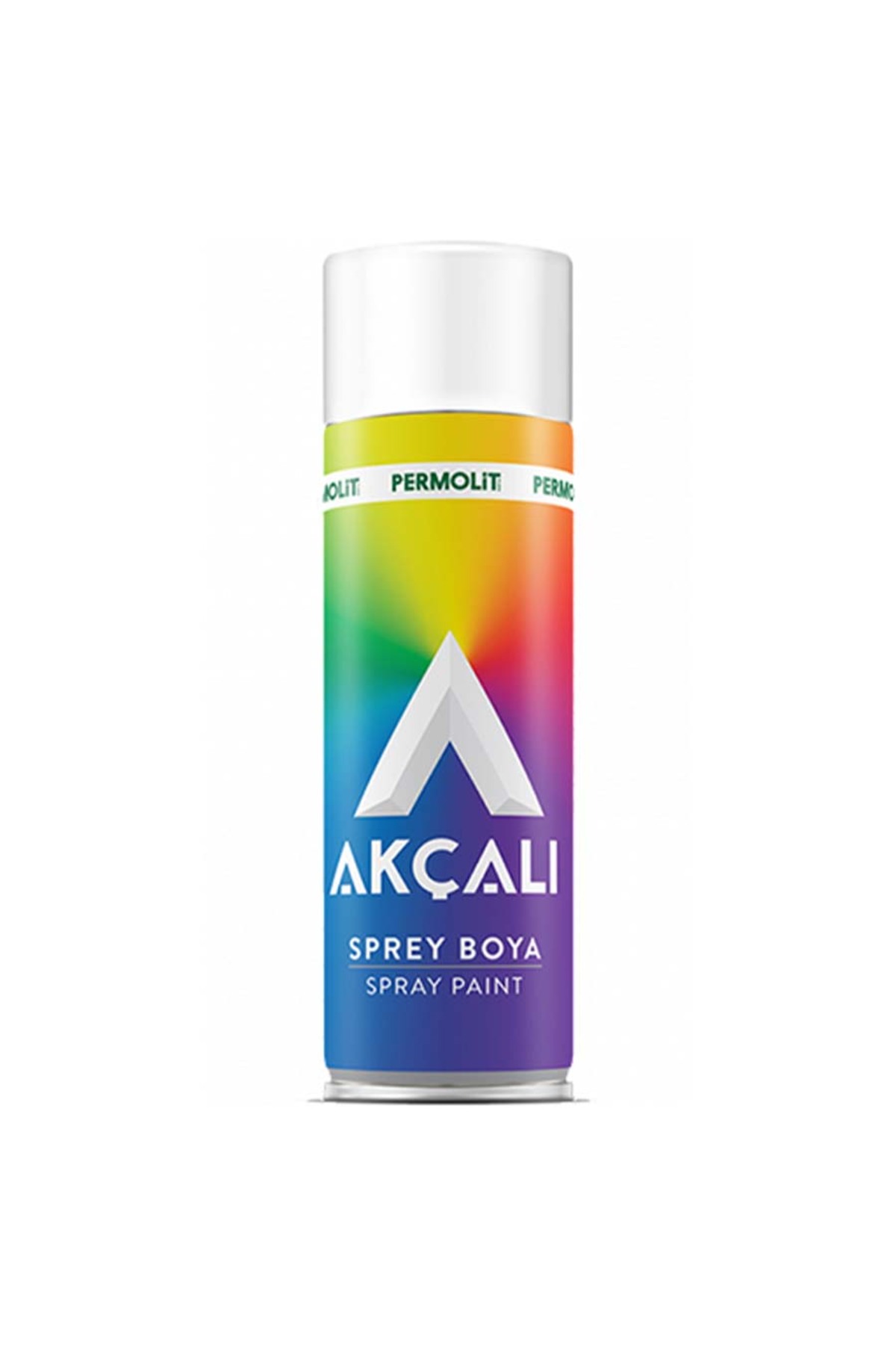 SPRAY PAINT AKÇALI SOLID COLORS 400 ML - GLOSSY BLACK