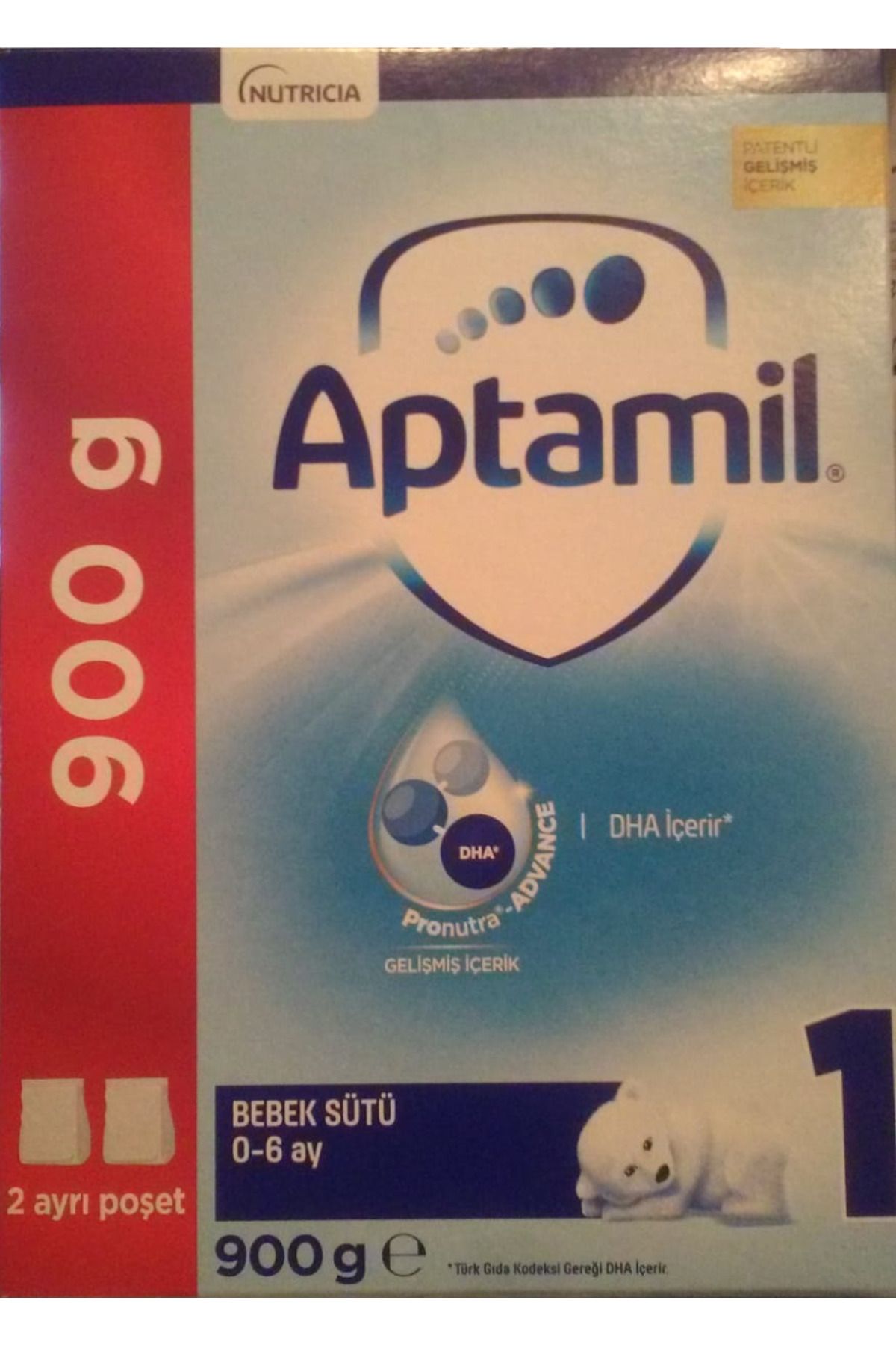 NUTRİCİA APTAMİL 900 GR 1 NUMARA