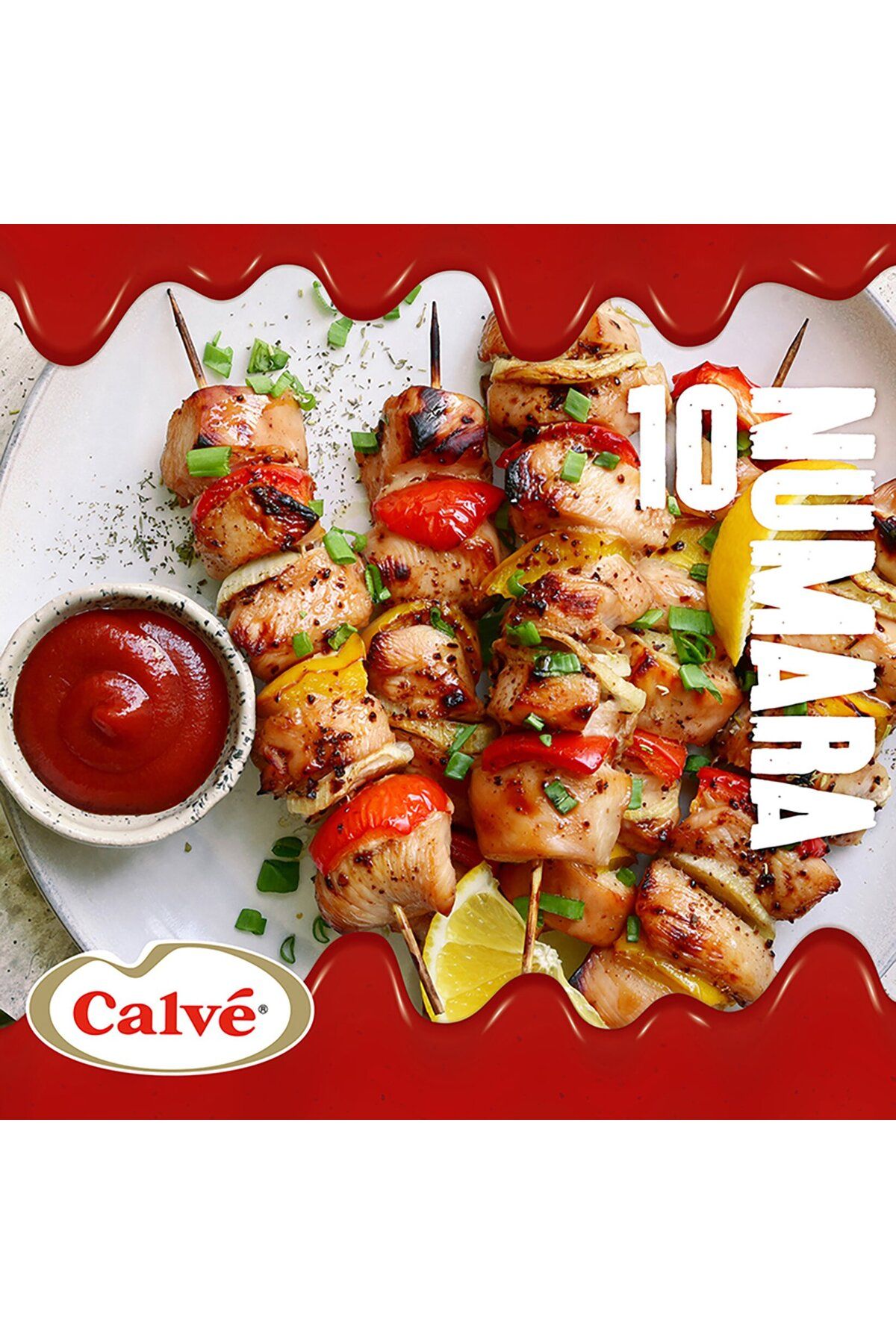 Ketçap 600 GR + Calve Yağı Azaltılmış Mayonez 540 GR 2'li Set
