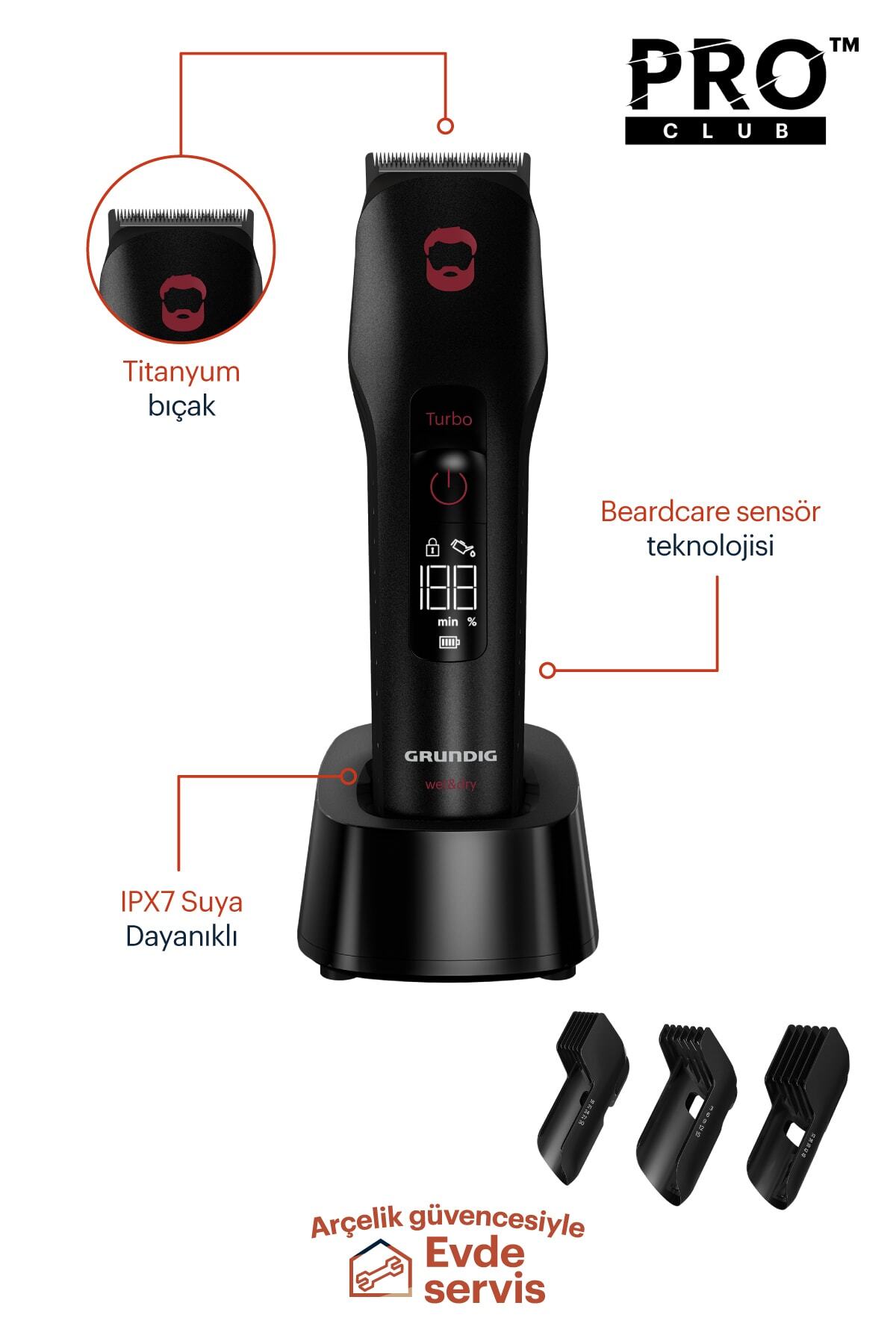 Grundig Mc 9030 Saç Sakal Kesme Makinesi - Fiyatı, Yorumları
