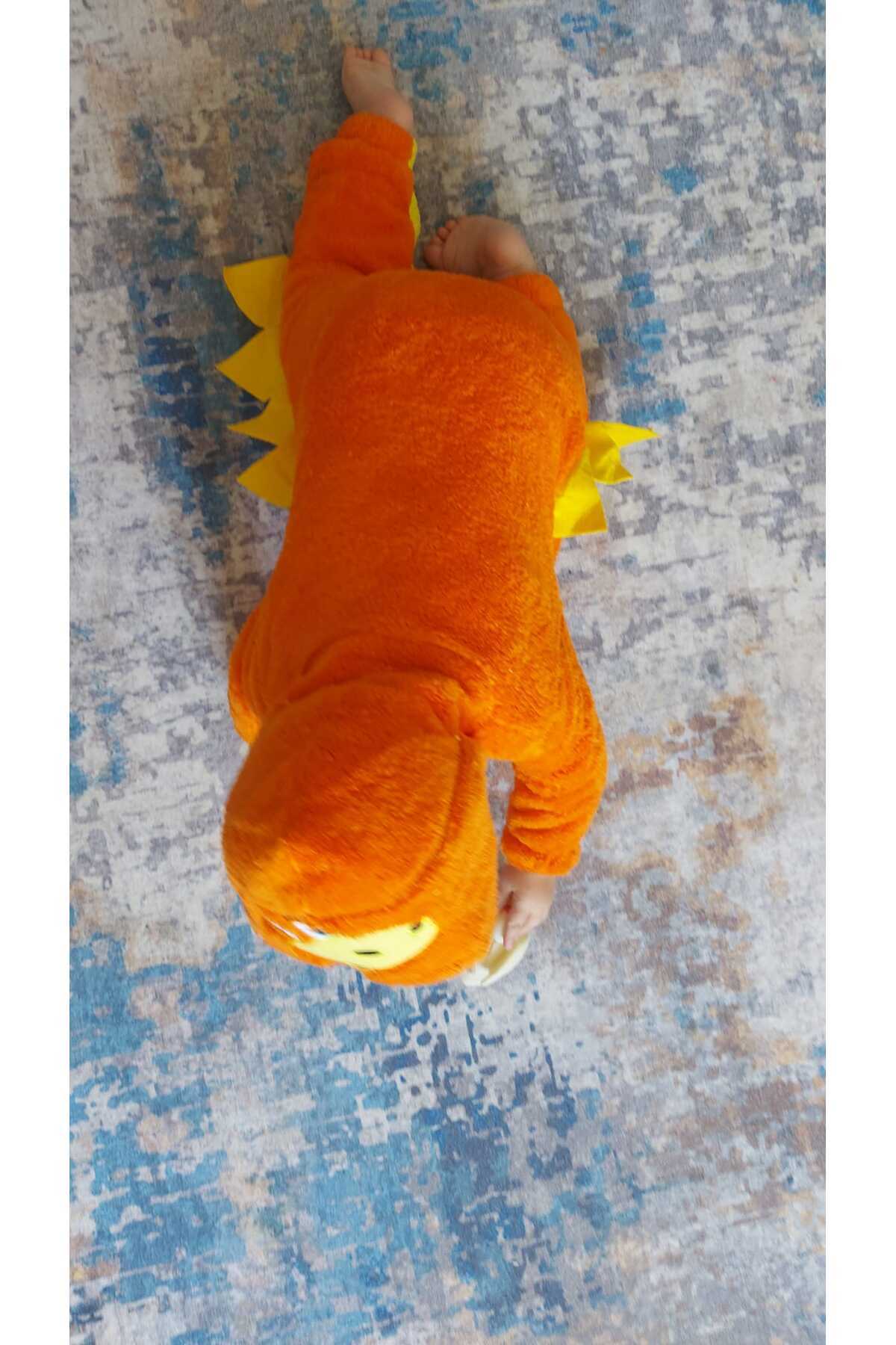 ERENİTY Welsoft Peluş Fermuarlı Kışlık Figürlü Çift Renkli Bebek Uyku Tulumu Çocuk Tulumu fotoğrafı 5 (önizleme)