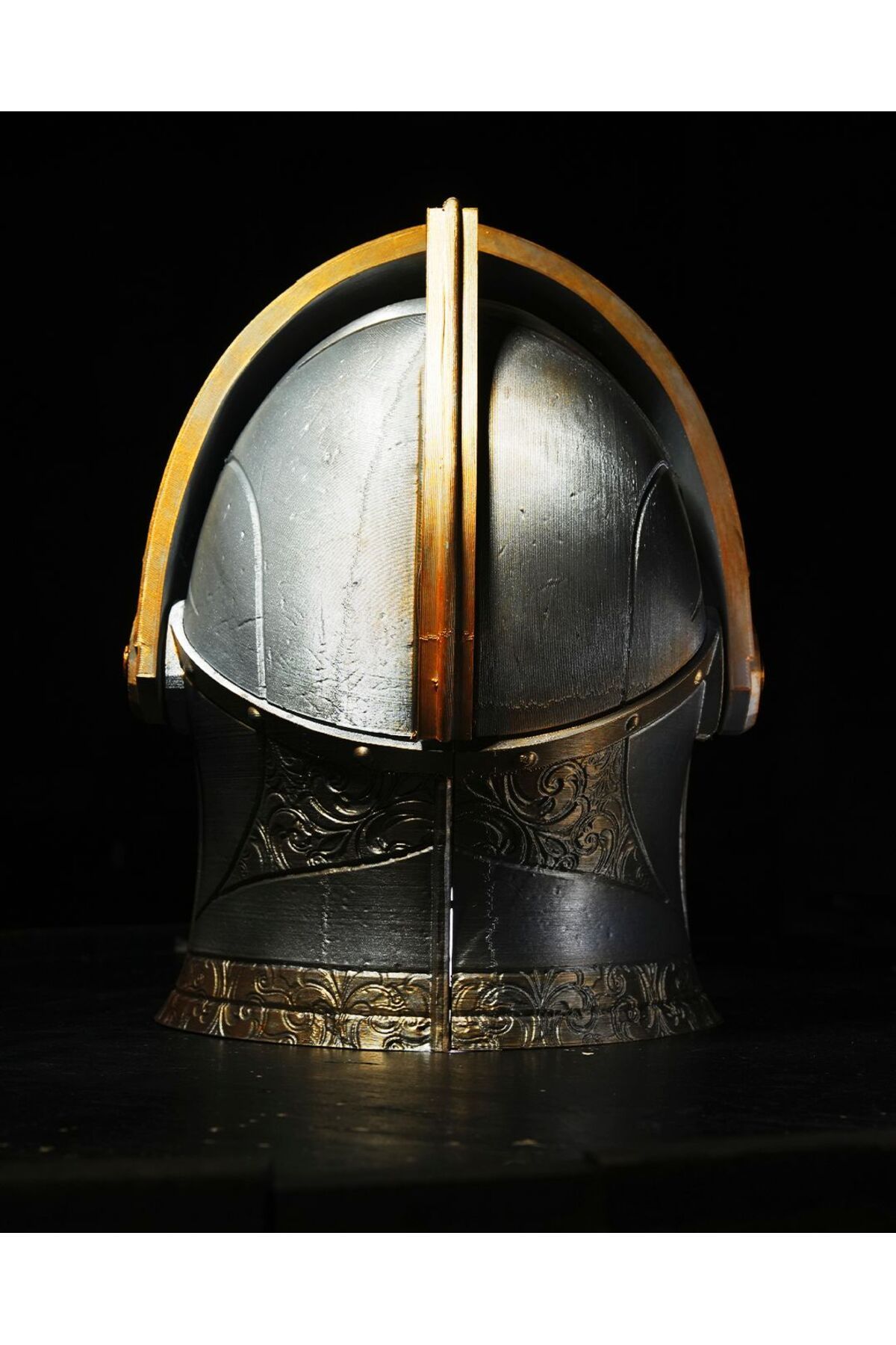FEHU 3D PRINTING-Medieval Knight Helmet Wearable-Movable 4