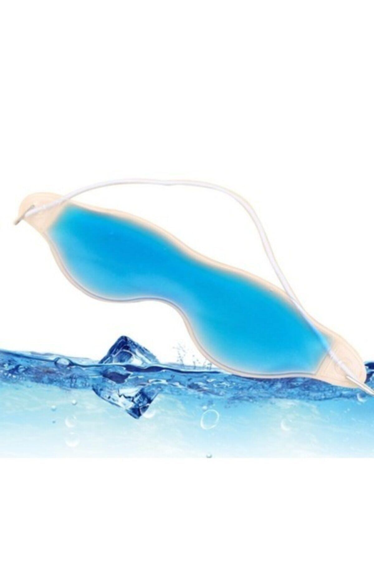 sherbettshopping Jel Buz Göz Maskesi Göz Altı Torbası Şişlik Giderici Uyku Bandı