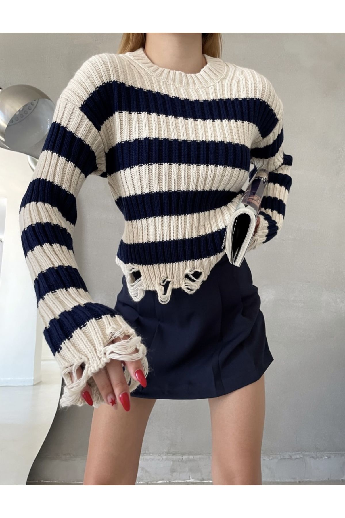 Target deals striped sweater
