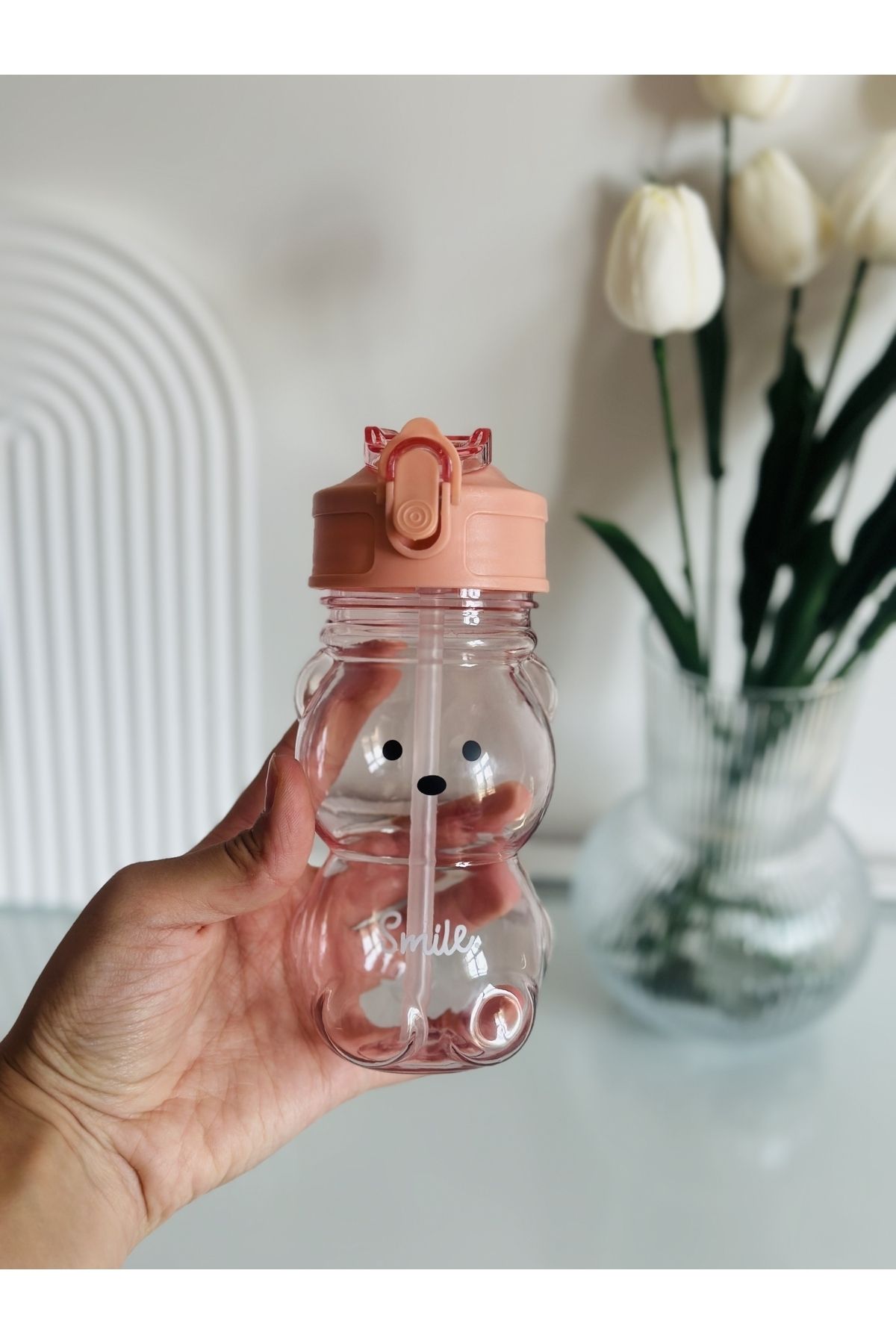 Smiley Face Water Bottle - 800ml