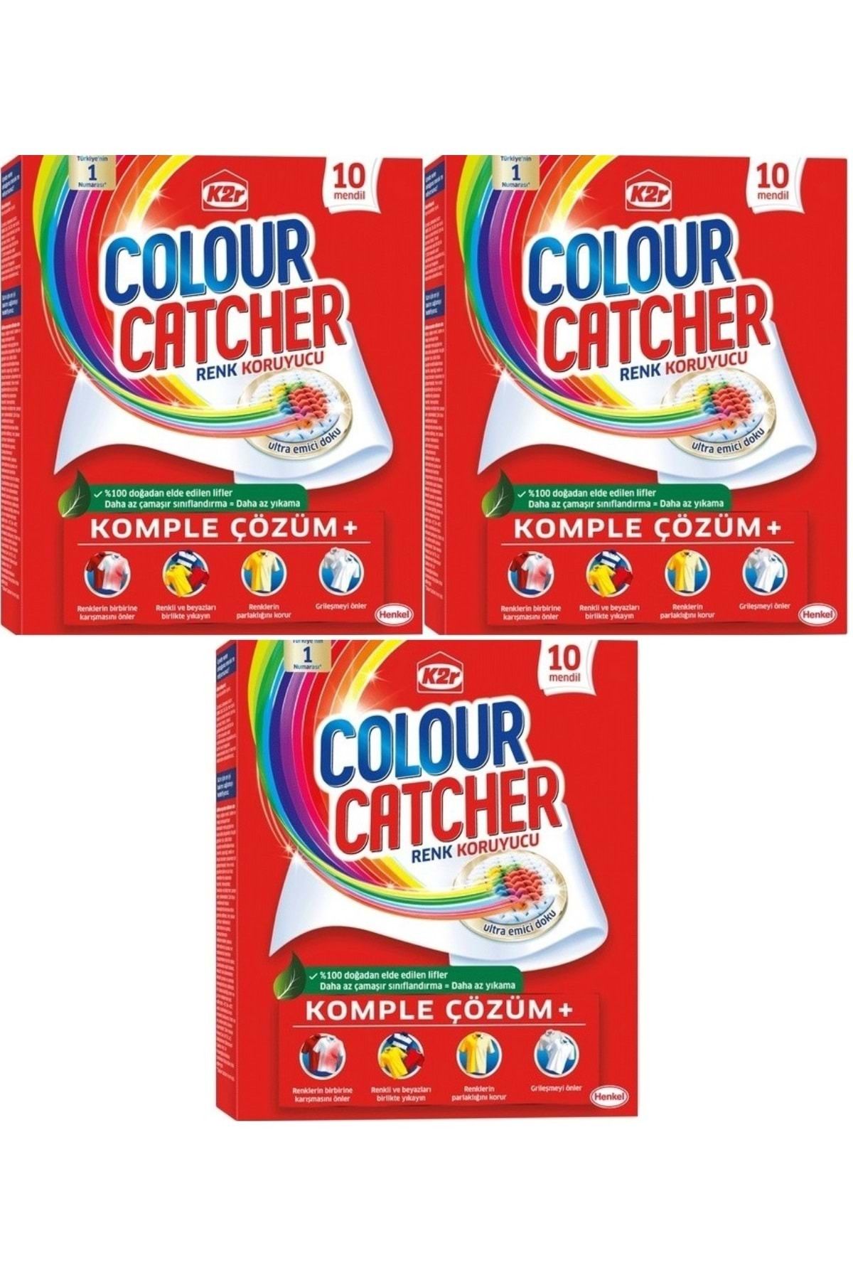 K2R Colour Catcher Renk Koruyucu Mendil 30 Lu Set (3PK*10)