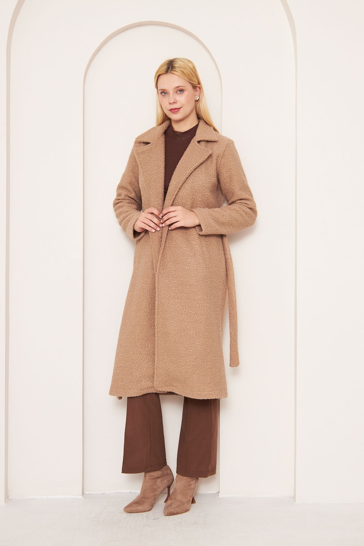 Boucle coat 2025