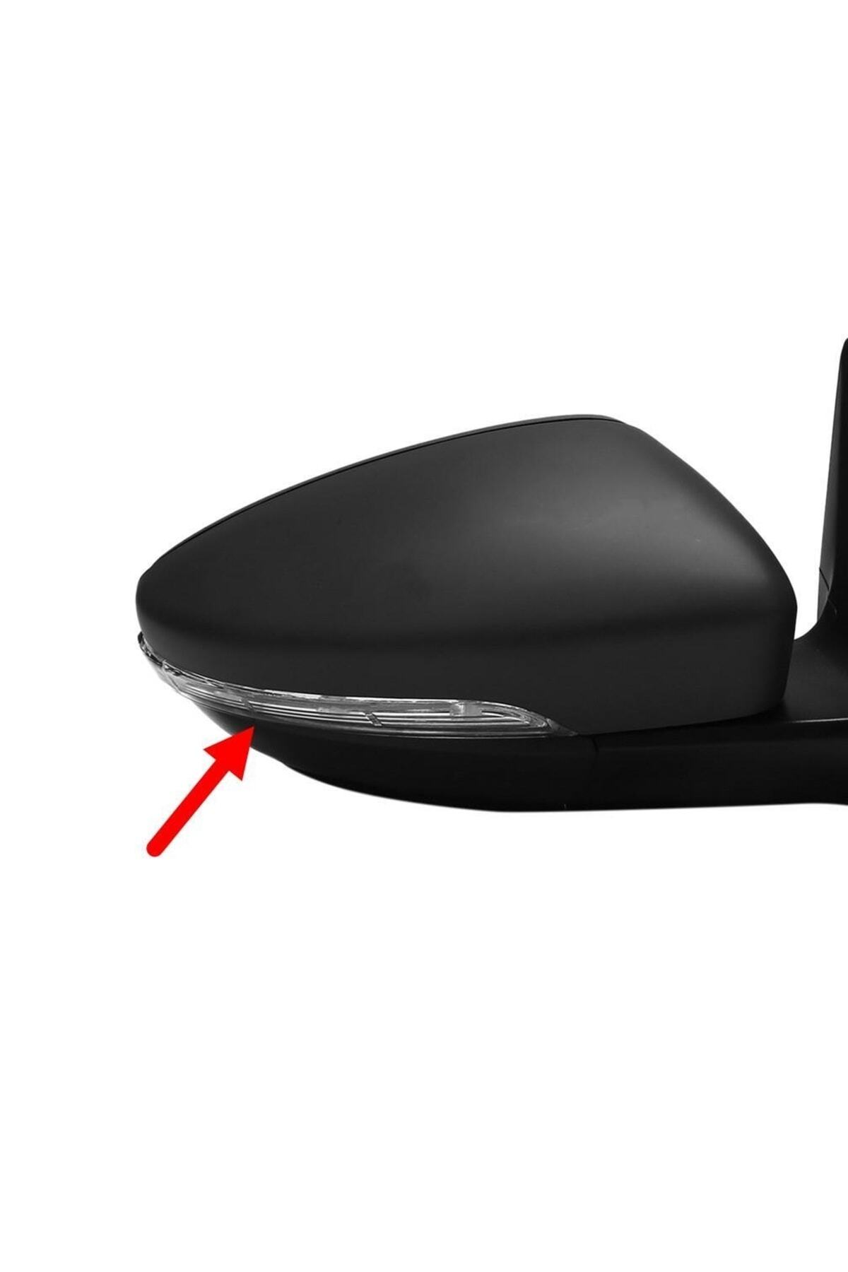 gkl Vw Jetta Mk6 2011-2014 Sağ Dış Dikiz Ayna Sinyali Lambası Eşik Aydınlatmalı 3c8949102a