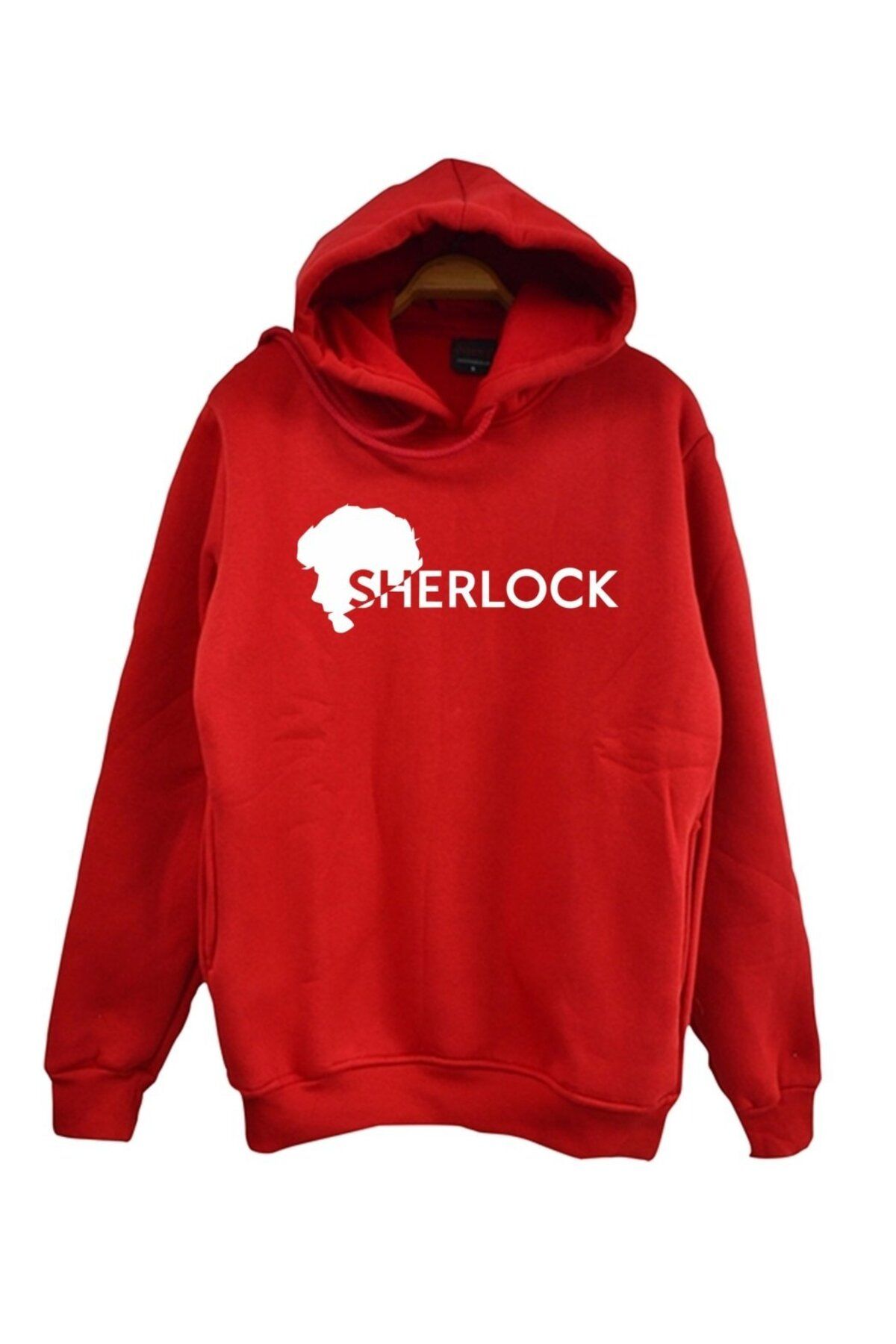 fame-stoned Hanorac Imprimat Sherlock Holmes Unisex - XL