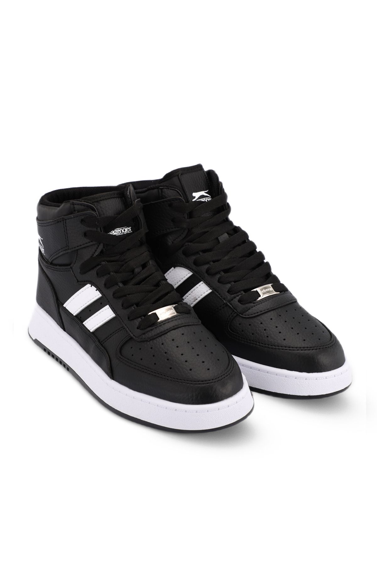 Slazenger DAPHNE HIGH Sneaker Women s Shoes Black White Trendyol