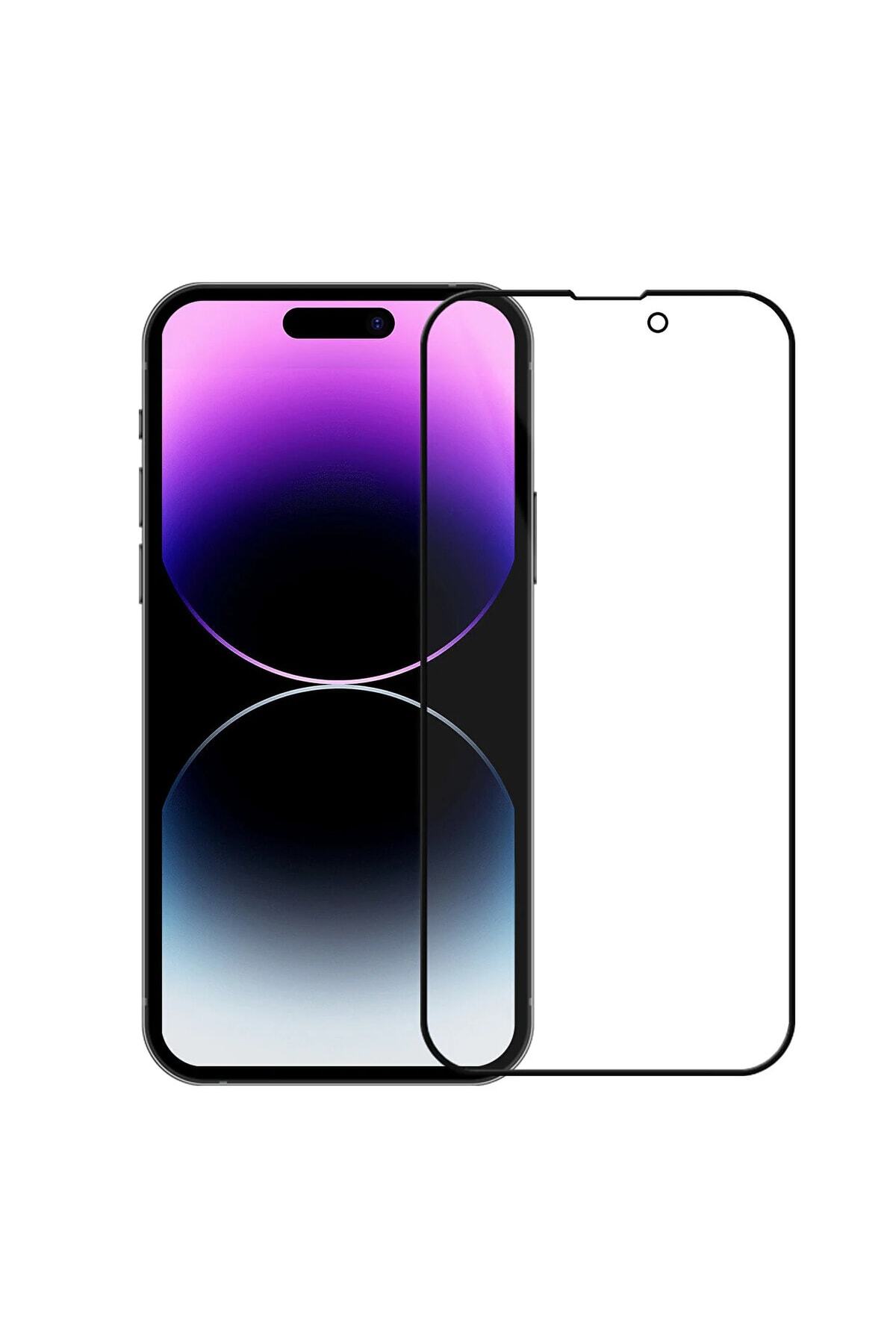 Iphone 14 Pro Max Uyumlu Temperli Kırılmaz Cam 2