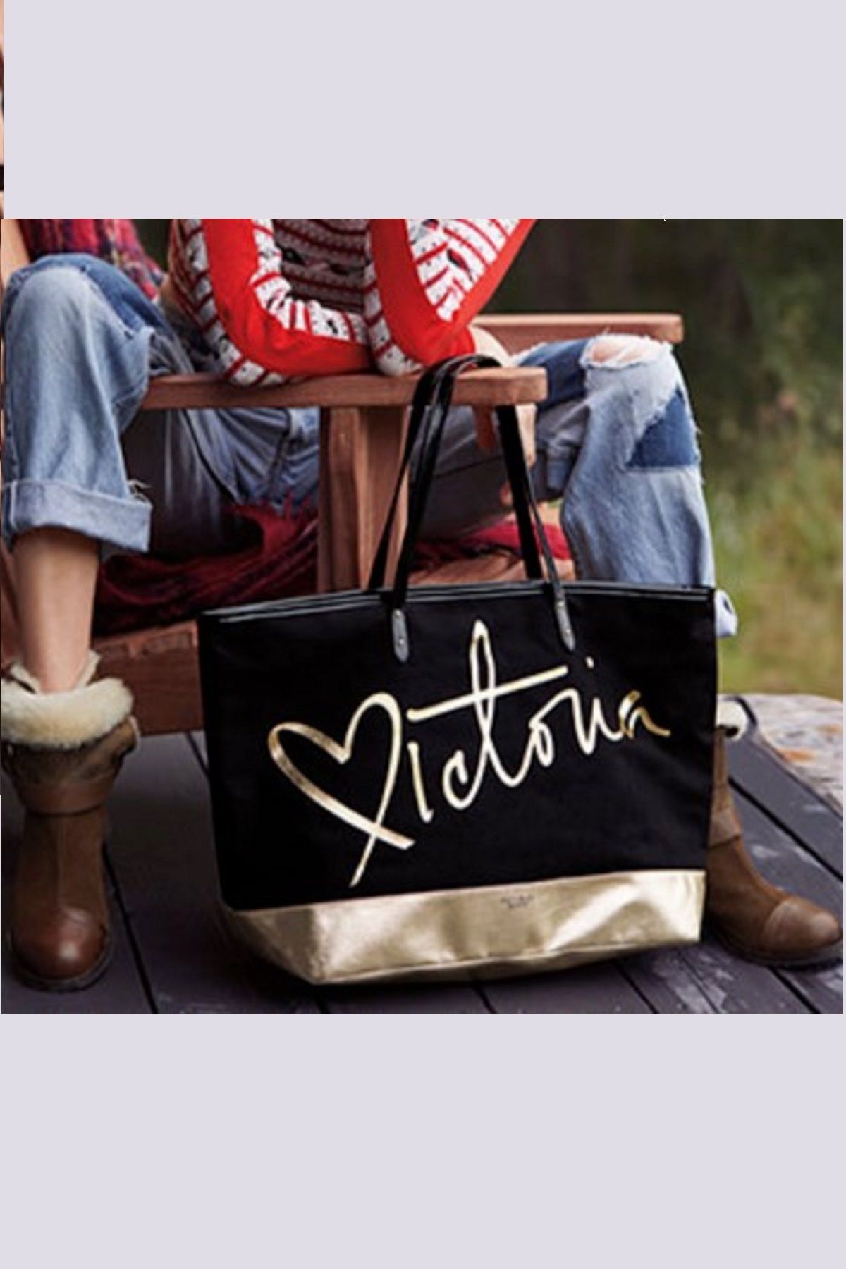 Victoria secret tote sale bag 2017