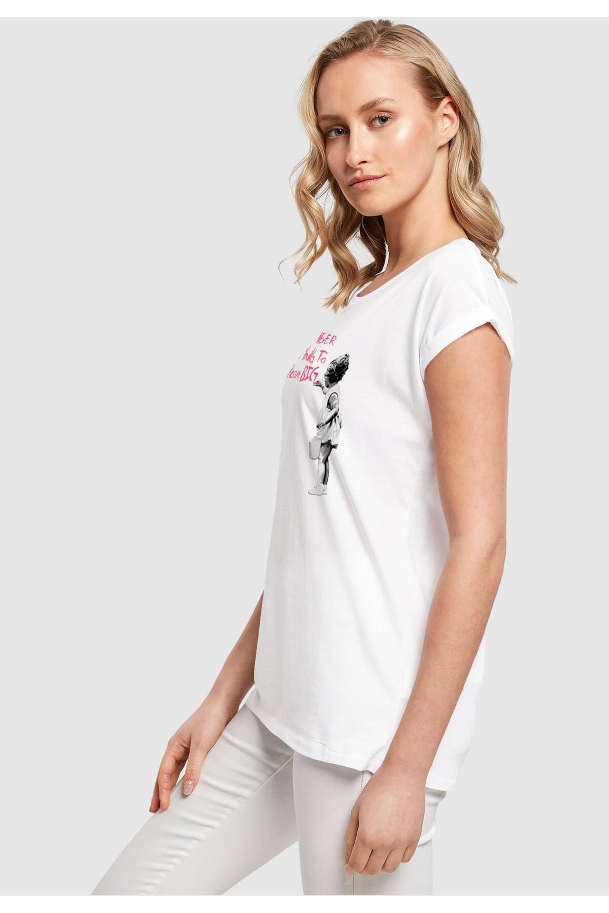 Merchcode Damen Ladies Dream Big - T-Shirt Trendyol
