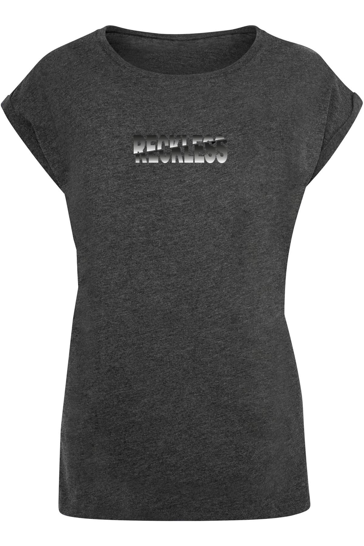 Merchcode Damen Ladies Reckless T-Shirt - Trendyol