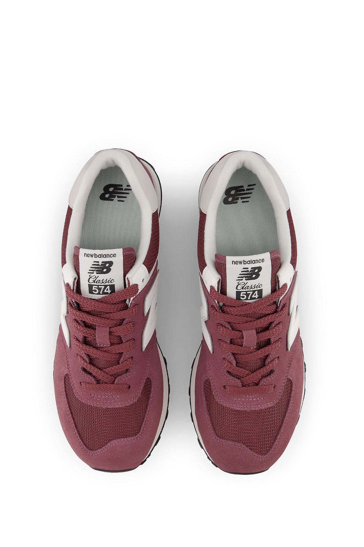 New Balance Sneaker Bordeaux Flacher Absatz Trendyol