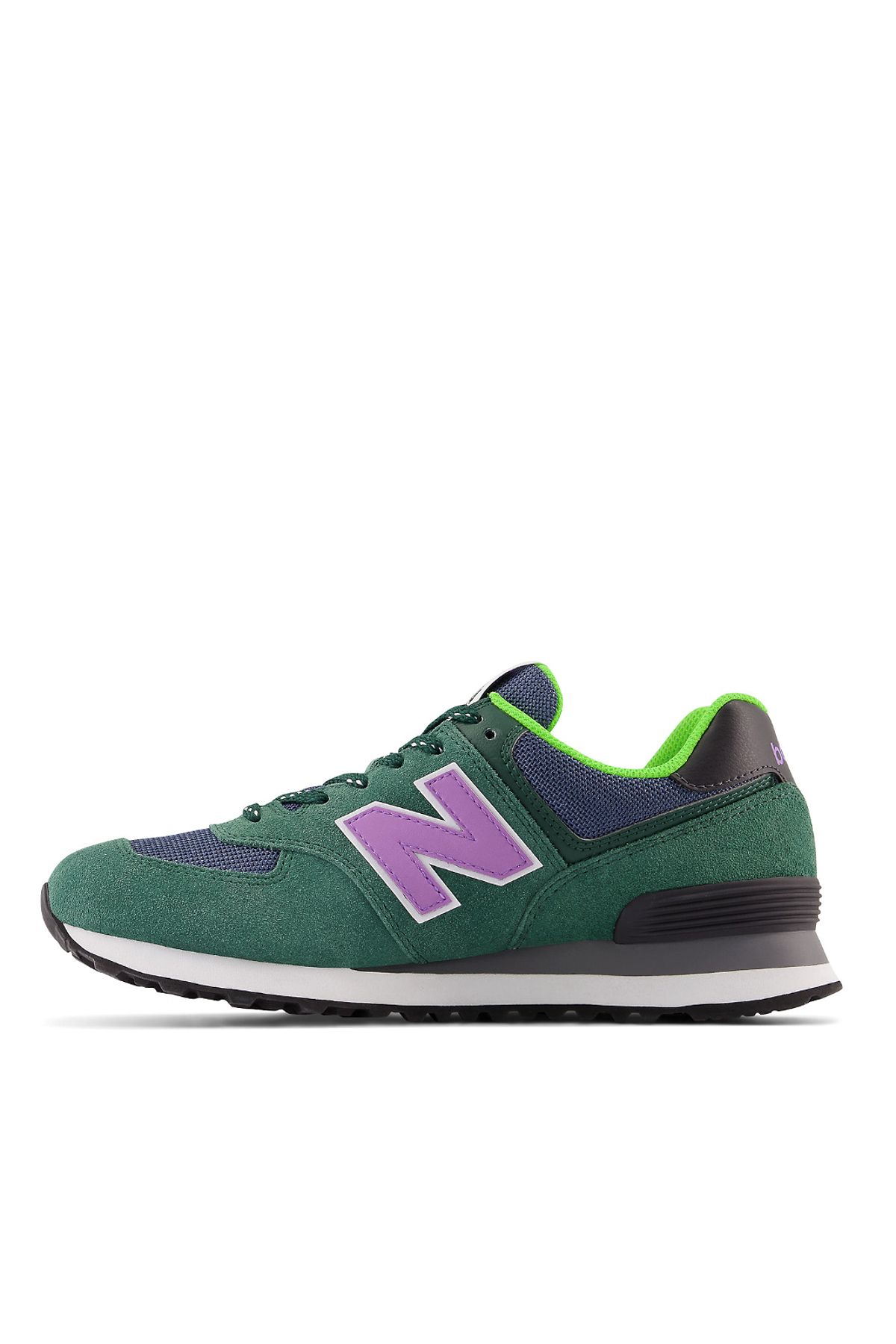 Green new balance hot sale sneakers