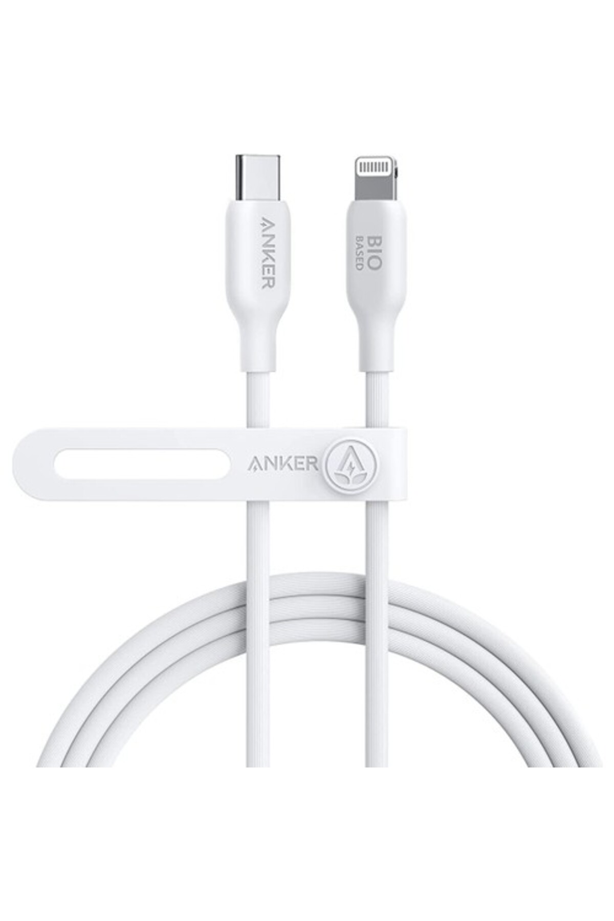 Anker 541 USB-C to Lightning 1.8m Şarj/Data Kablosu MFI Lisanslı 30W Şarj Destekli - A80A2 - Beyaz