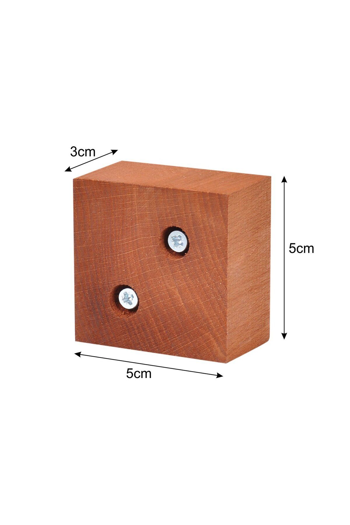 Masa Sandalye Koltuk Sehba Kanepe Ünite Ayak Yükseltici Ağaç Takoz Boy 3 cm En 5x5 cm