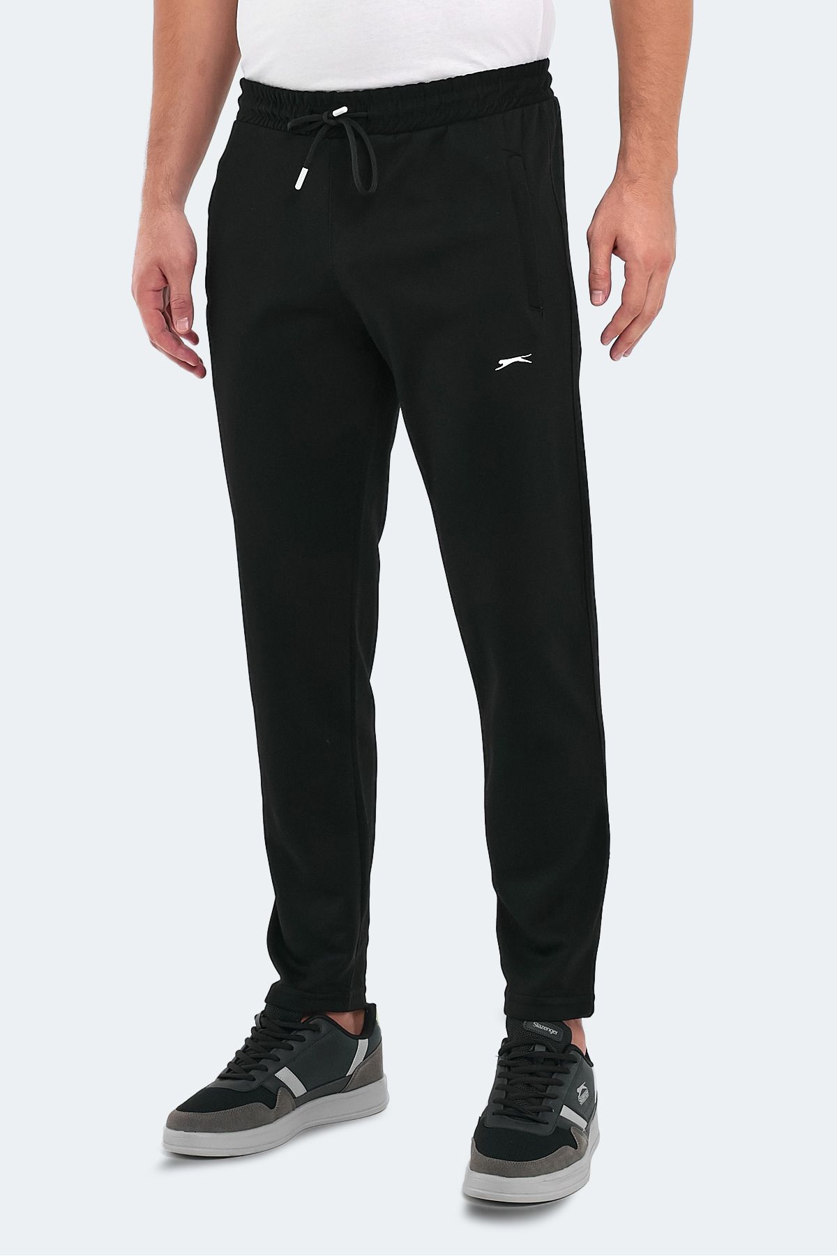 Slazenger-OMIROS بنطال رياضي للرجال باللون الأسود 1