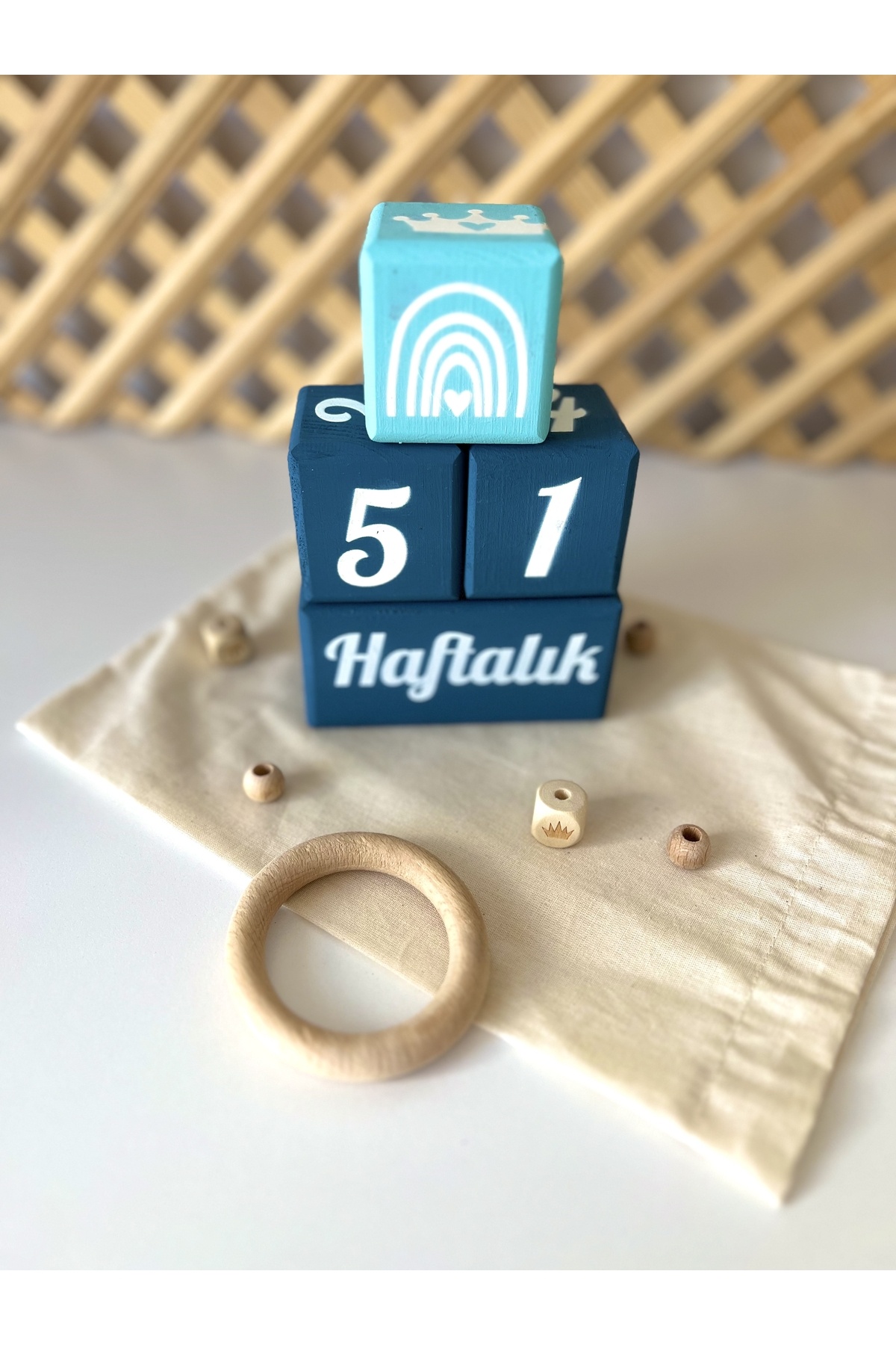 Renkli Ahşap Oyuncaklar