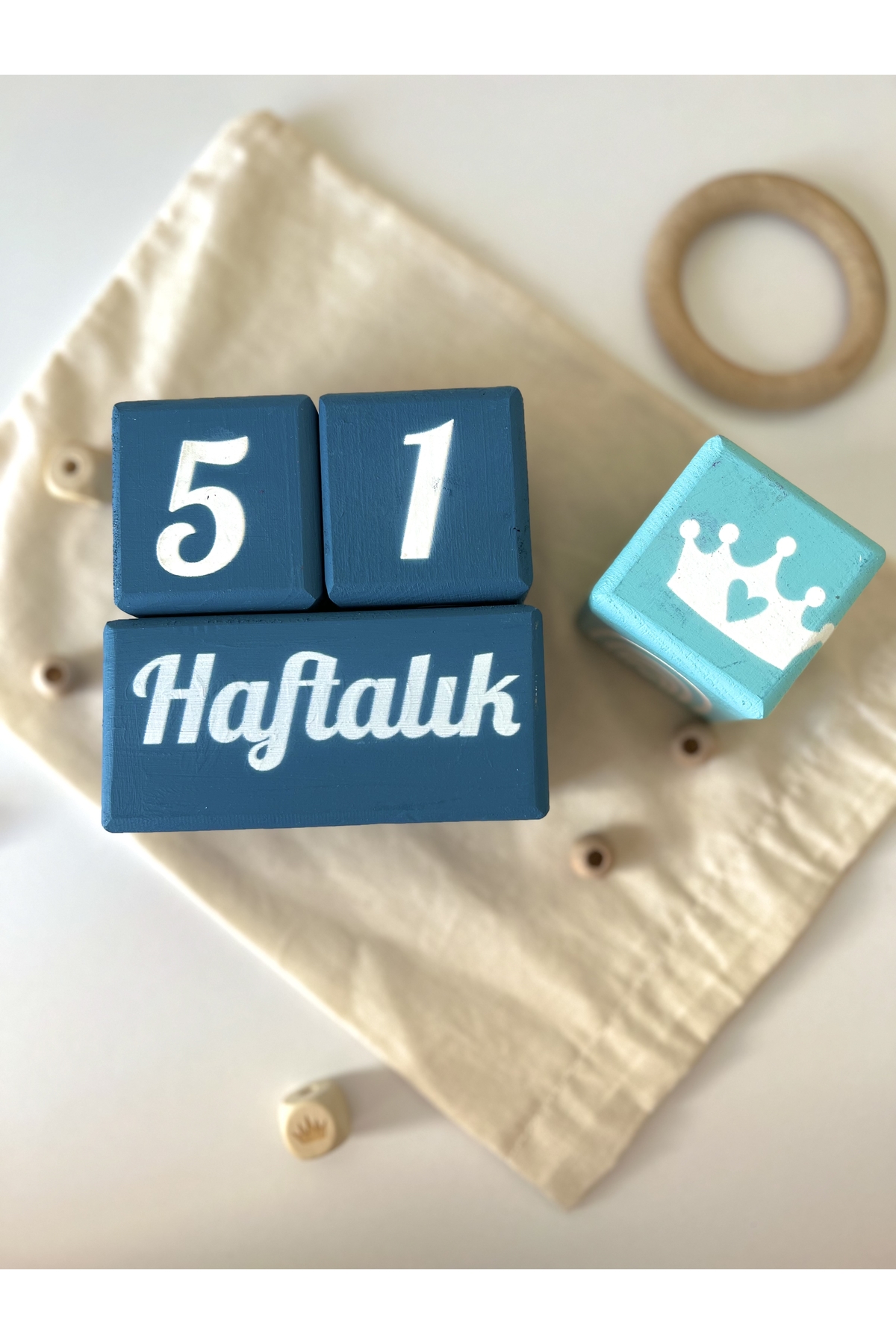 Renkli Ahşap Oyuncaklar