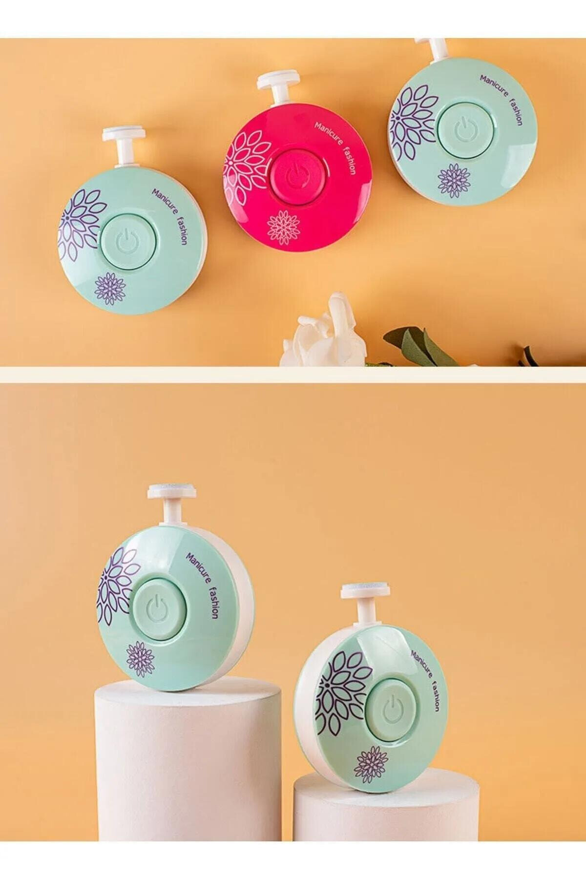 HODAF Yenidoğan Bebek/Çocuk ve Yetişkin Pilli Tırnak Törpüsü Tırnak Kesme Törpüleme Manikür Set 6 Başlıklı fotoğrafı 5 (önizleme)