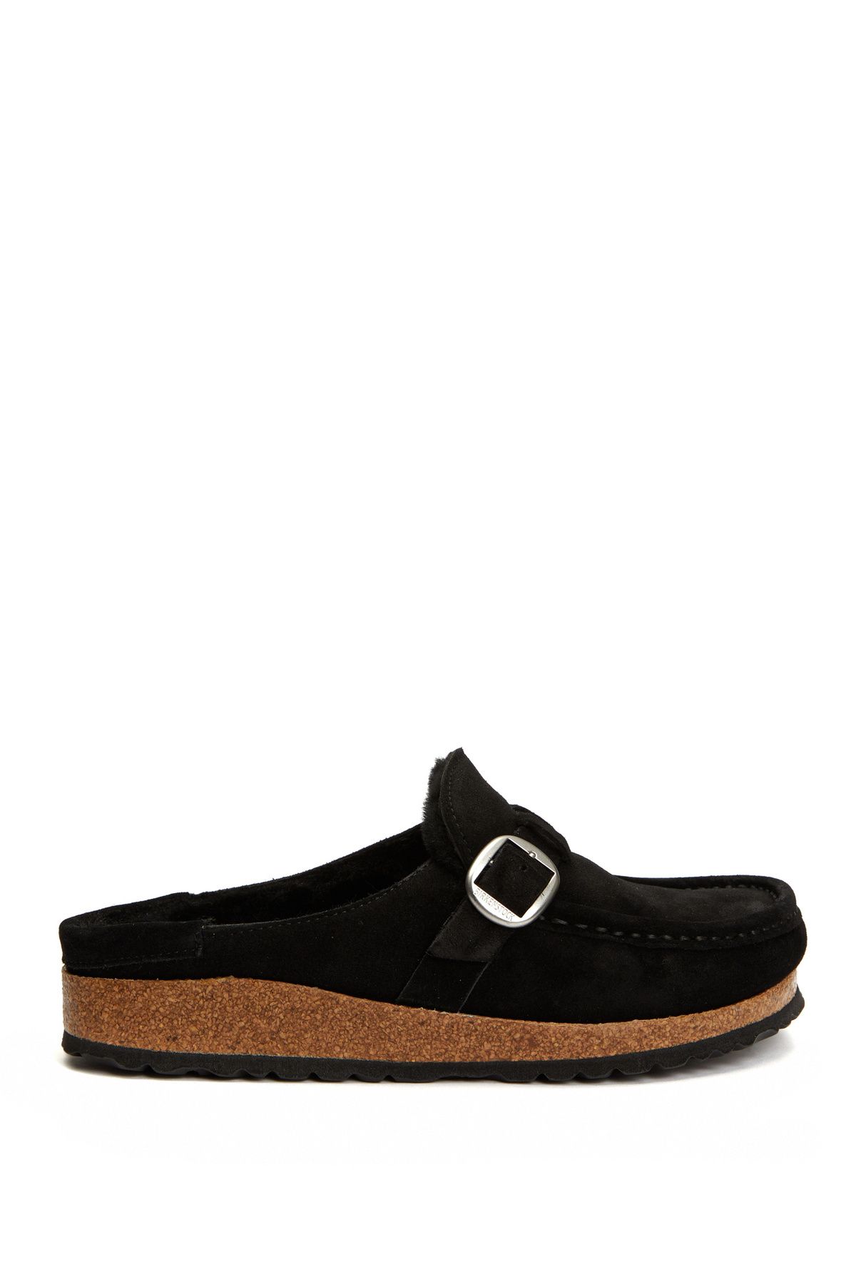 دمپایی جیر زنانه مشکی باکلی شرلینگ Birkenstock