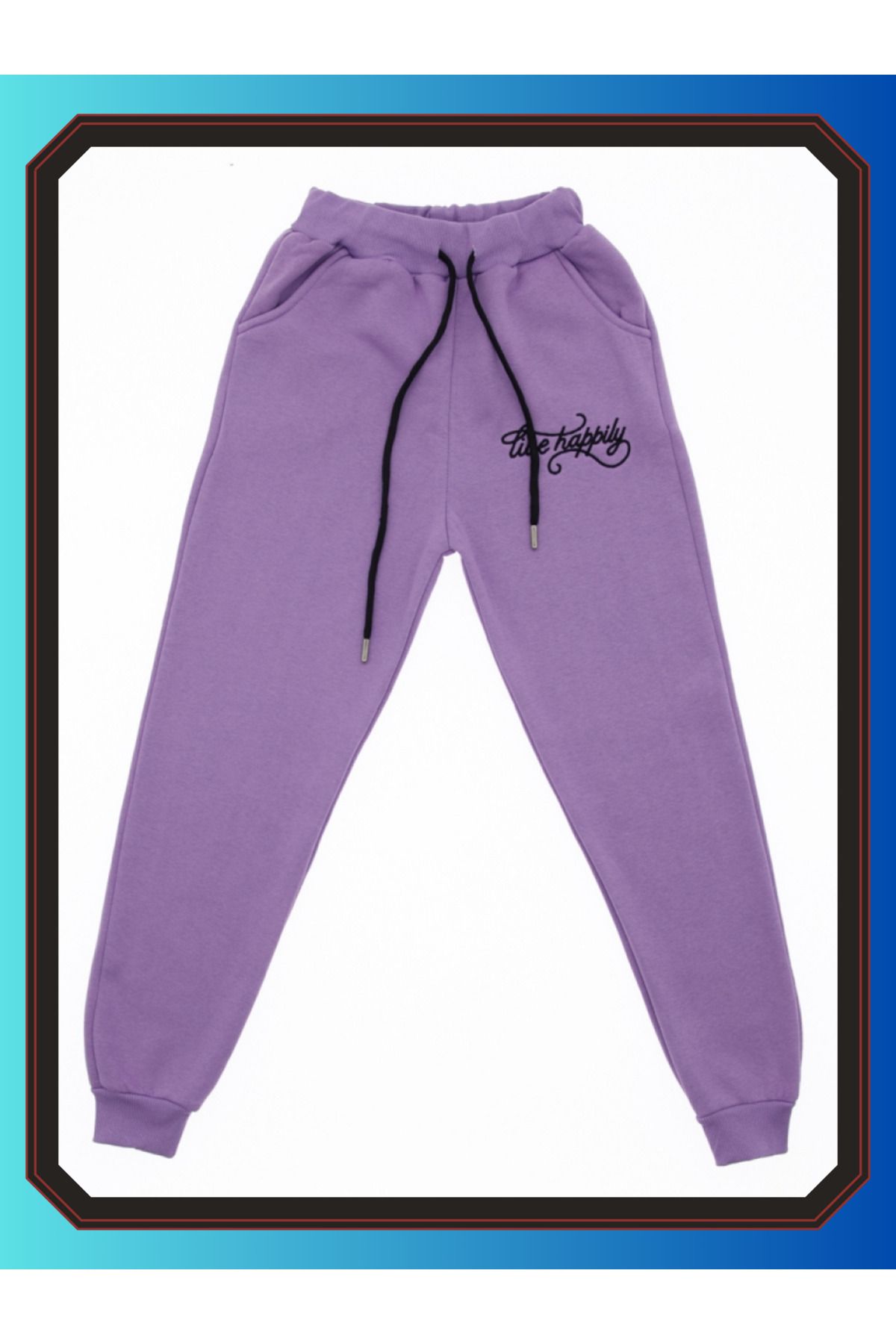 edoy-Happylive Printed Girl's Bottom Tracksuit 3 strings Raster 1