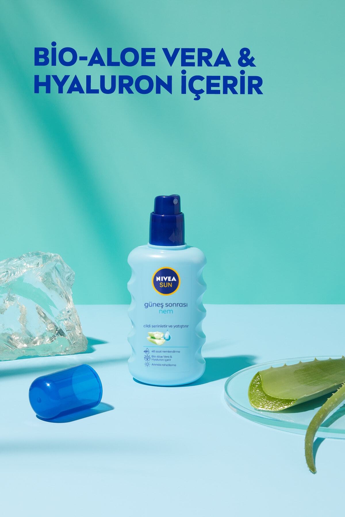 Sun Güneş Sonrası 48 Saat Nemlendirici Sprey 200 Ml,hyaluron Ve Aloe Vera Ile Cildi Yatıştırır — 6256156165 — تصویر 3 از 7