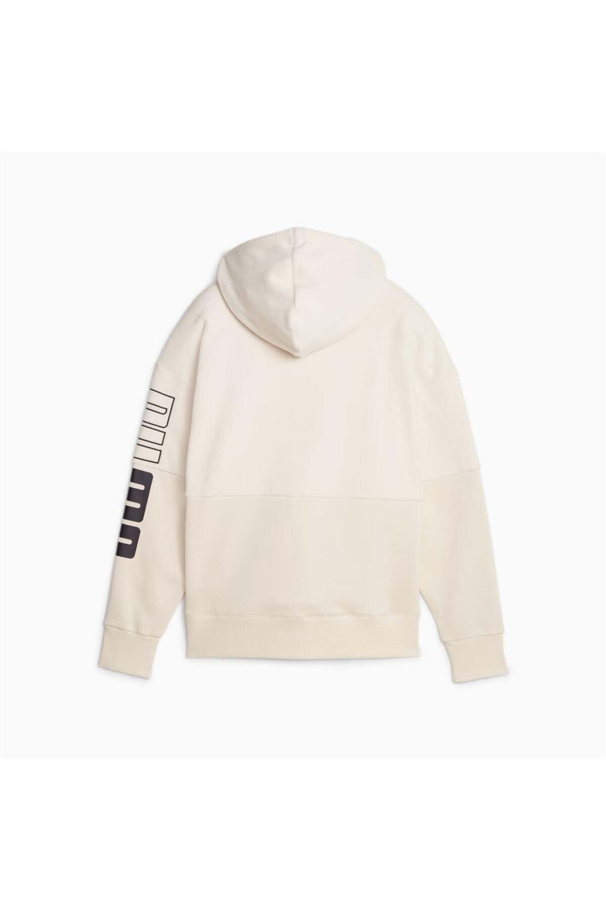 Puma PUMA POWER Colorblock High Neck Hoodie Orange Women s