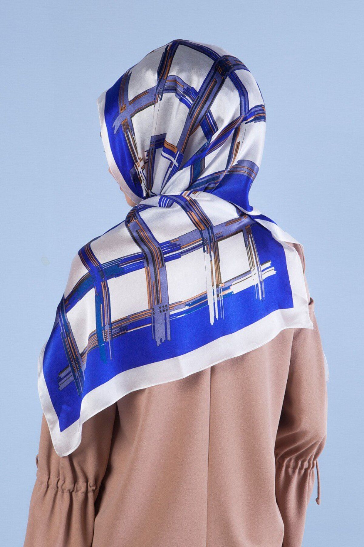 AWAM SILK-AWAM SILK 100% Pure Silk Scarf Shawl 180*50 3